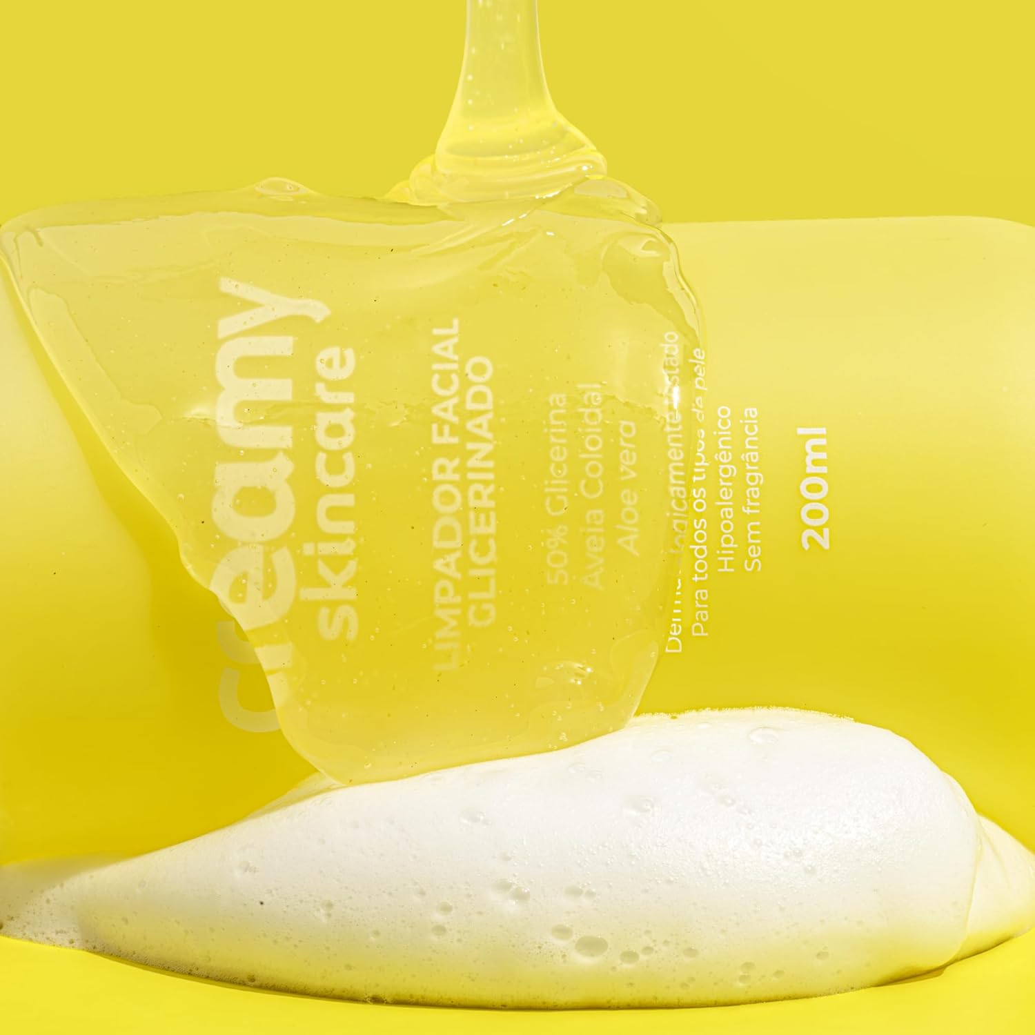 Creamy Skincare Limpador Facial Glicerinado 200ml - Image 6