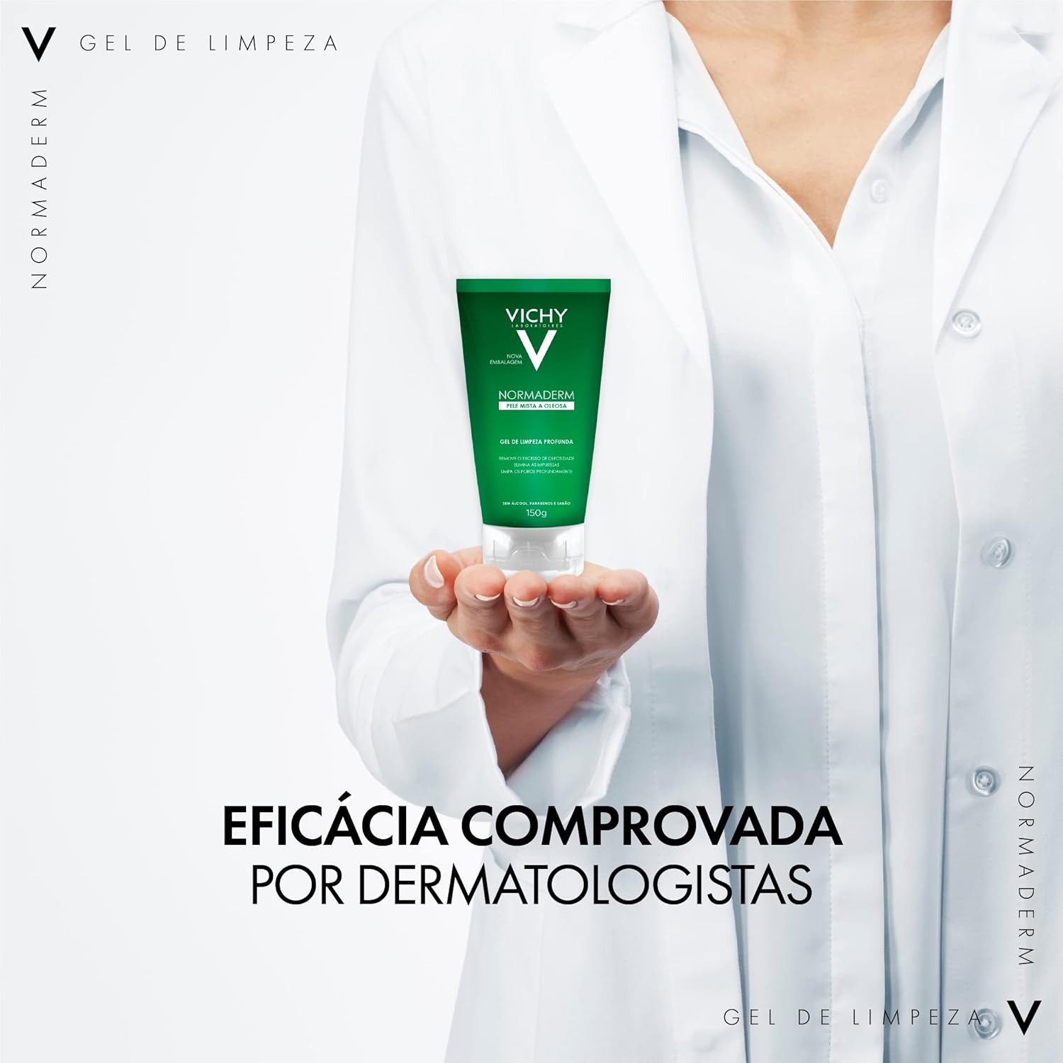 Vichy Normaderm Gel de Limpeza Profunda, com Ácido Glicólico e Salicílico, 300g - Image 5