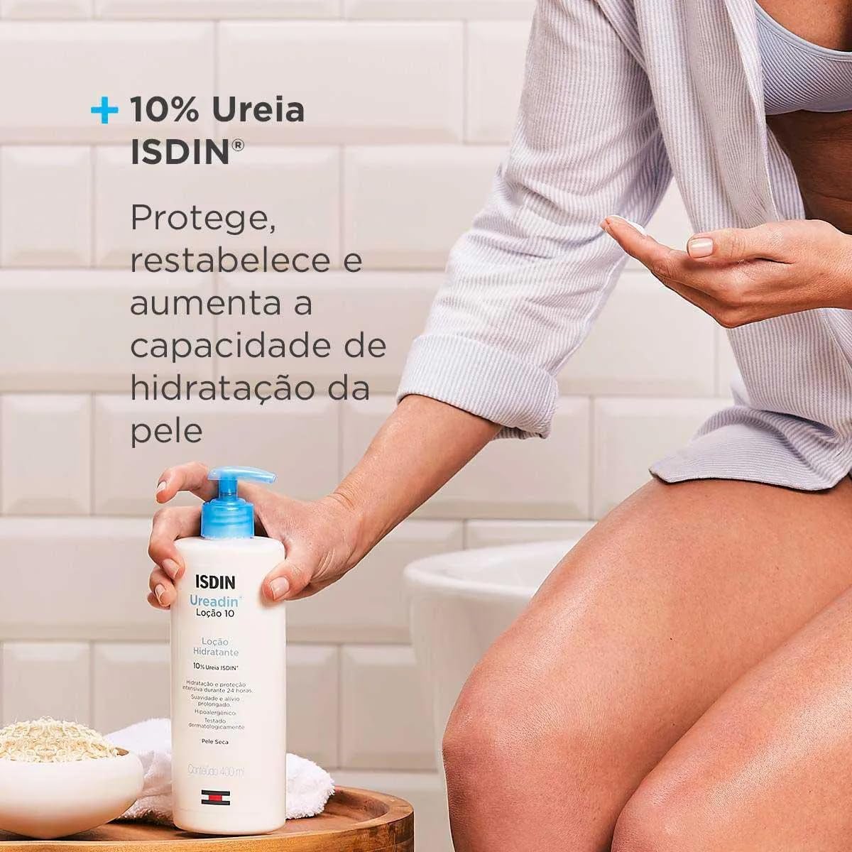 Kit Loção Hidratante Corporal Isdin Ureadin 10% Ureia 400ml - Image 5