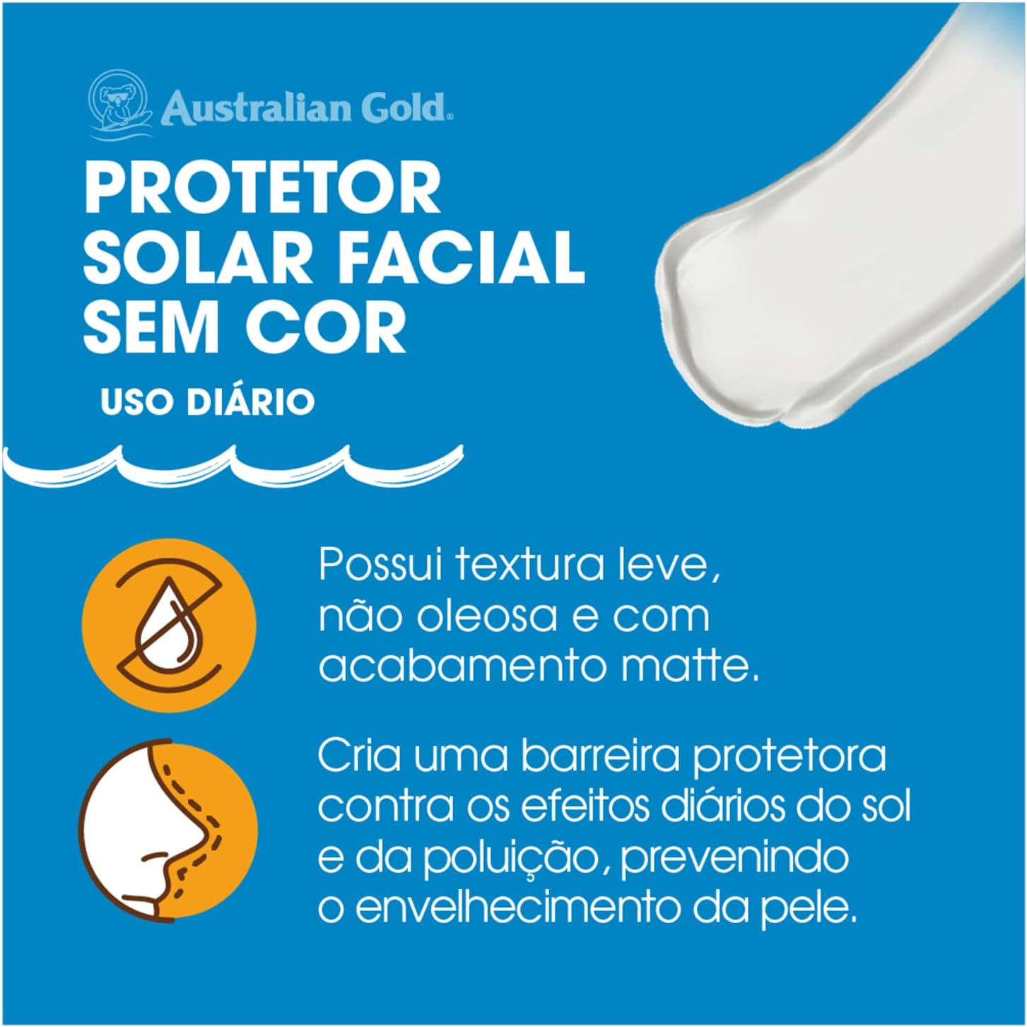 Australian Gold Protetor Solar Facial Gel Creme Fps 50 50Gr, Australian Gold - Image 6