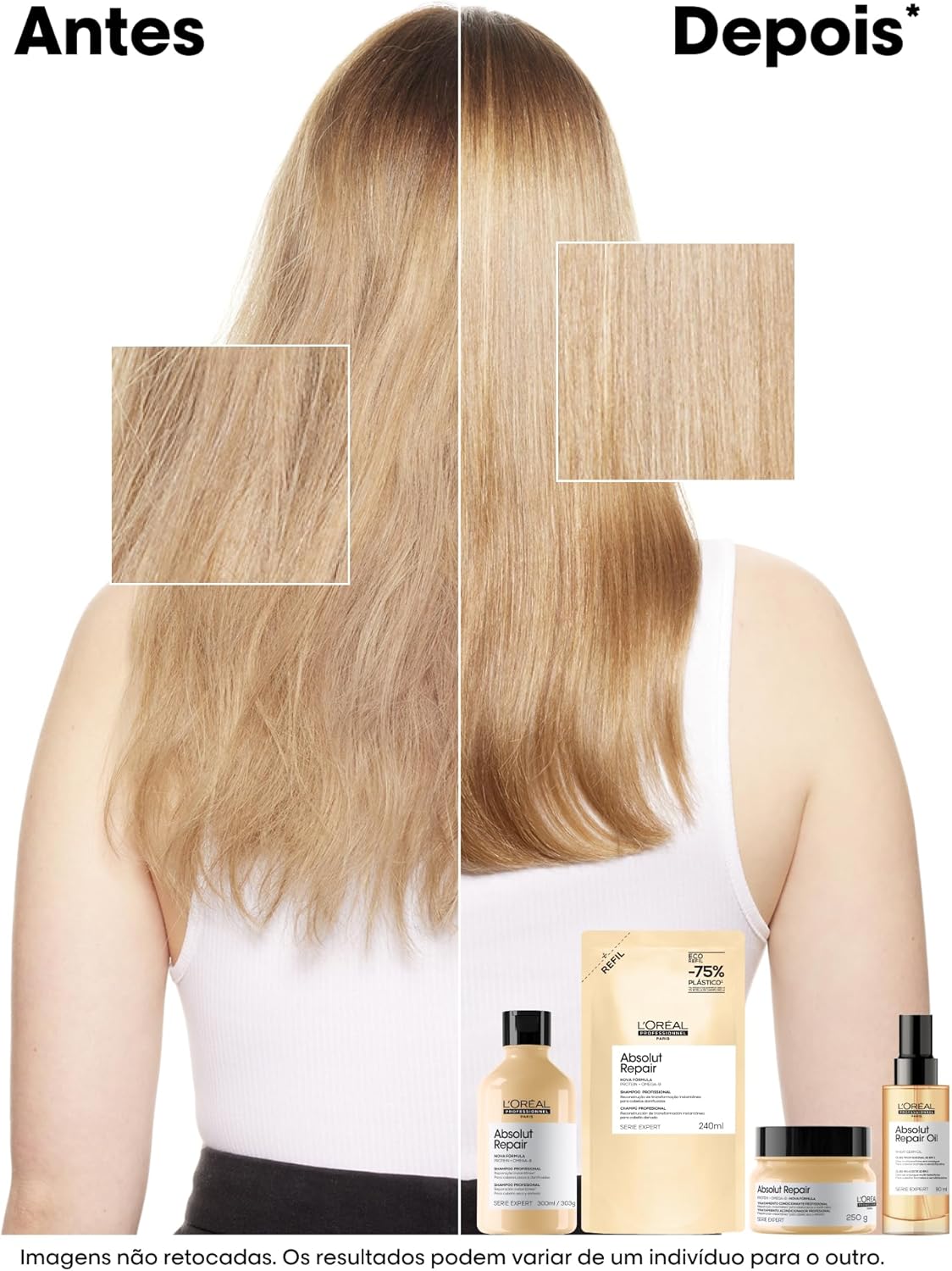 L'Oréal Professionnel Óleo 10 em 1 Absolut Repair | Multi-benefícios para cabelos secos e danificados - Image 13