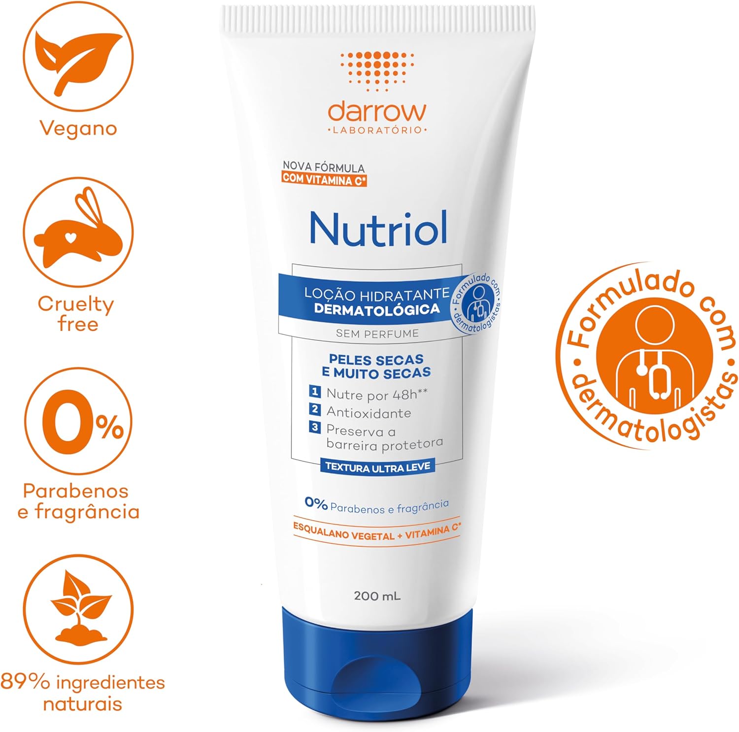 Darrow Nutriol Loção Hidratante - Sem Perfume 400ml - Image 7