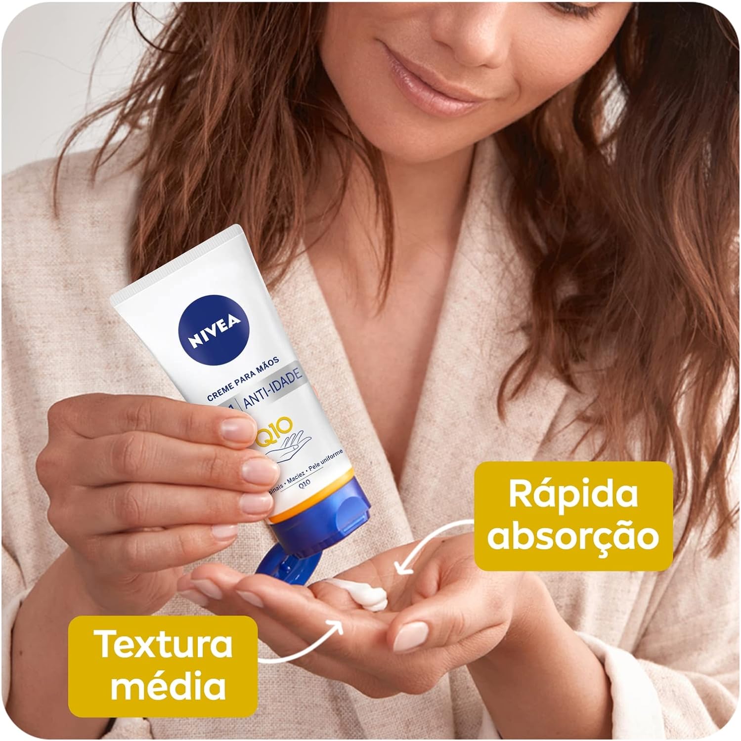 NIVEA Creme para Mãos Q10 Plus Reparação 75g - Image 4