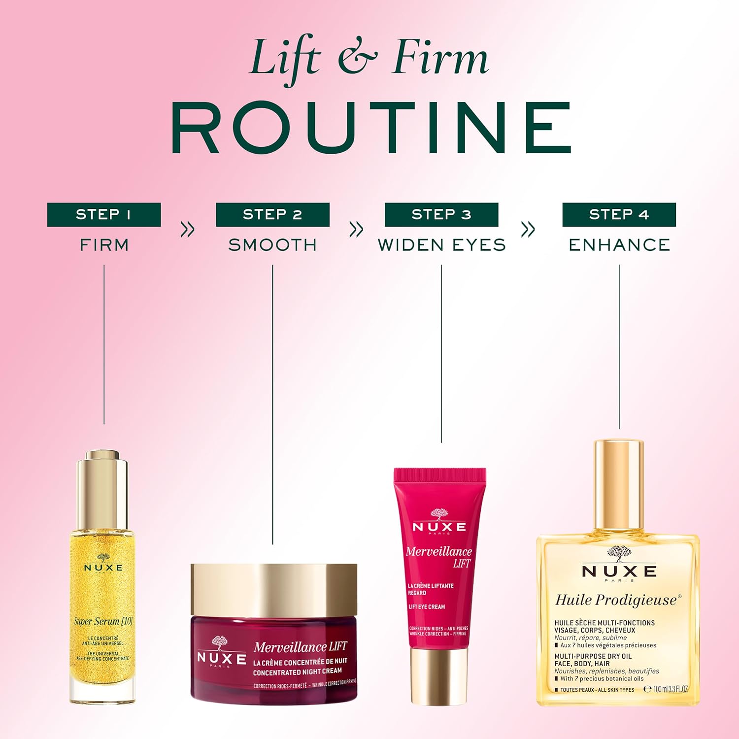 Creme Noturno Concentrado Merveillance LIFT Nuxe 50mL - Image 6