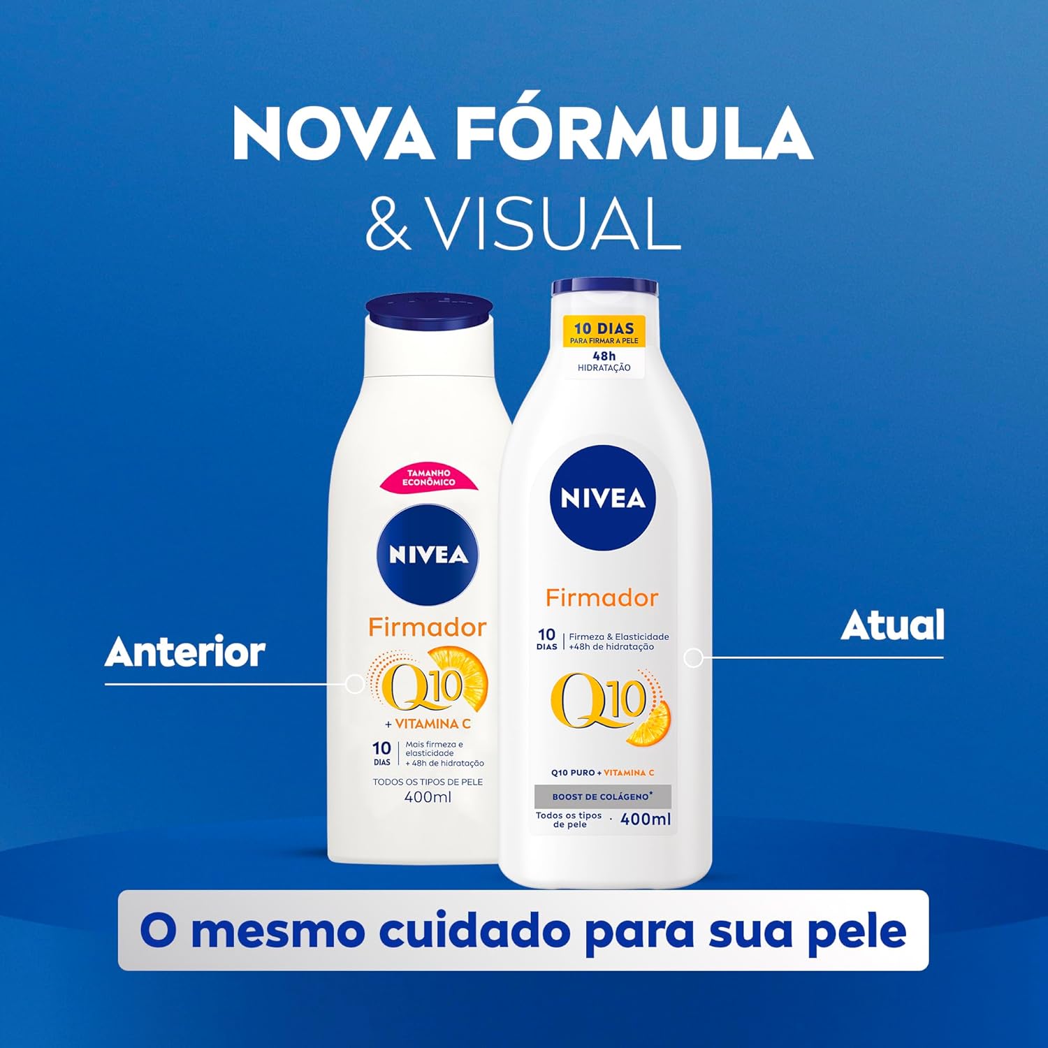 NIVEA Loção Hidratante Firmador Q10 + Vitamina C Todos os Tipos de Pele 400ml - Image 7