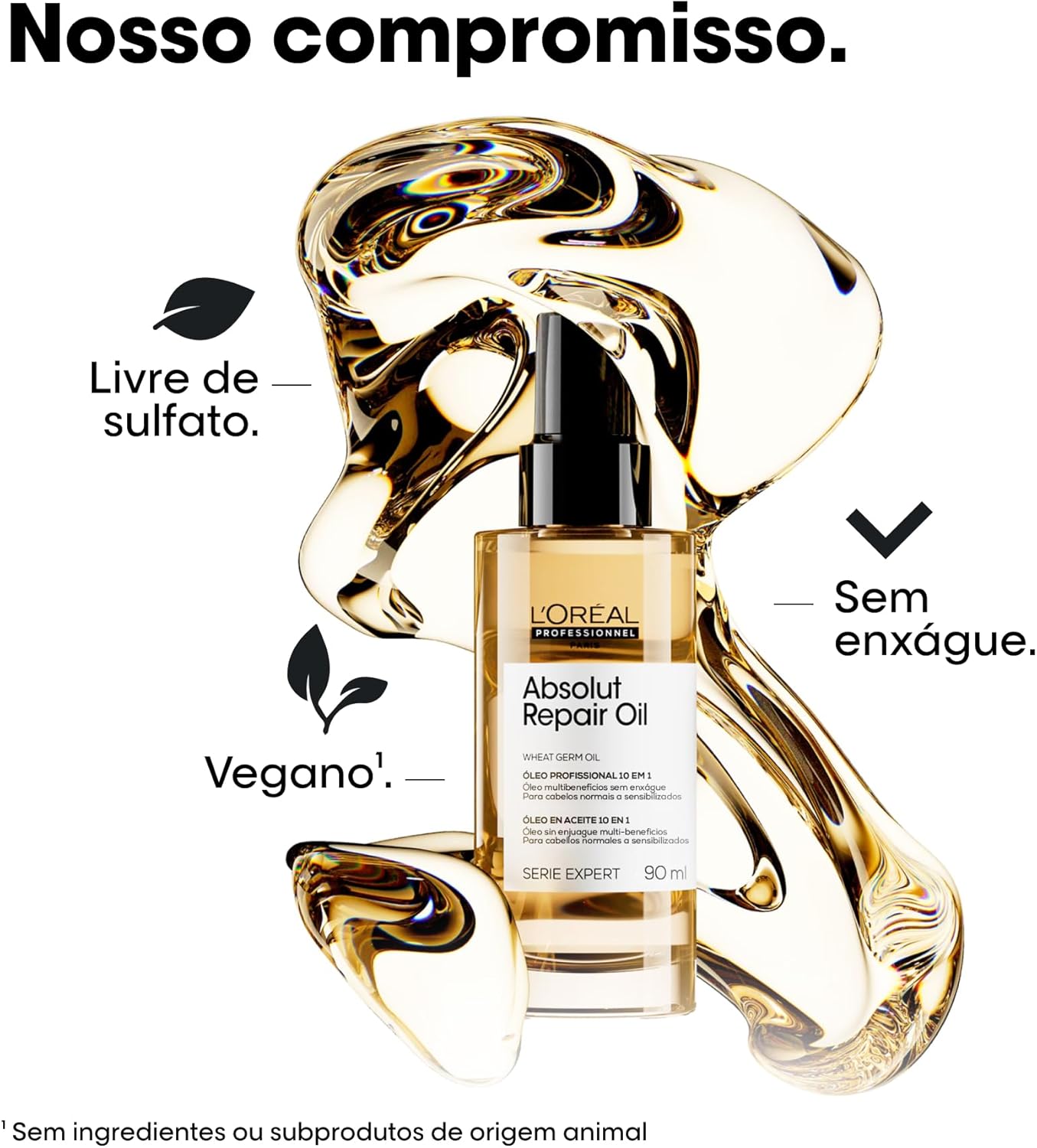 L'Oréal Professionnel Óleo 10 em 1 Absolut Repair | Multi-benefícios para cabelos secos e danificados - Image 21