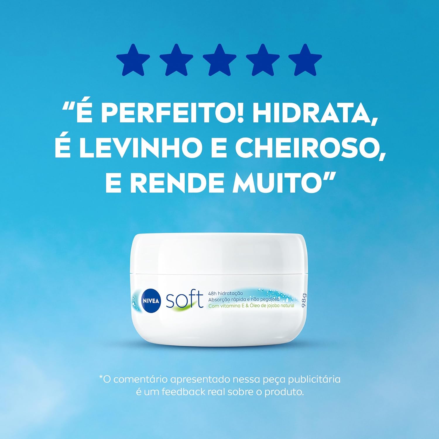 NIVEA Creme Soft 97g - Hidratação suave para rosto, mãos e corpo com fórmula leve e refrescante - Image 7
