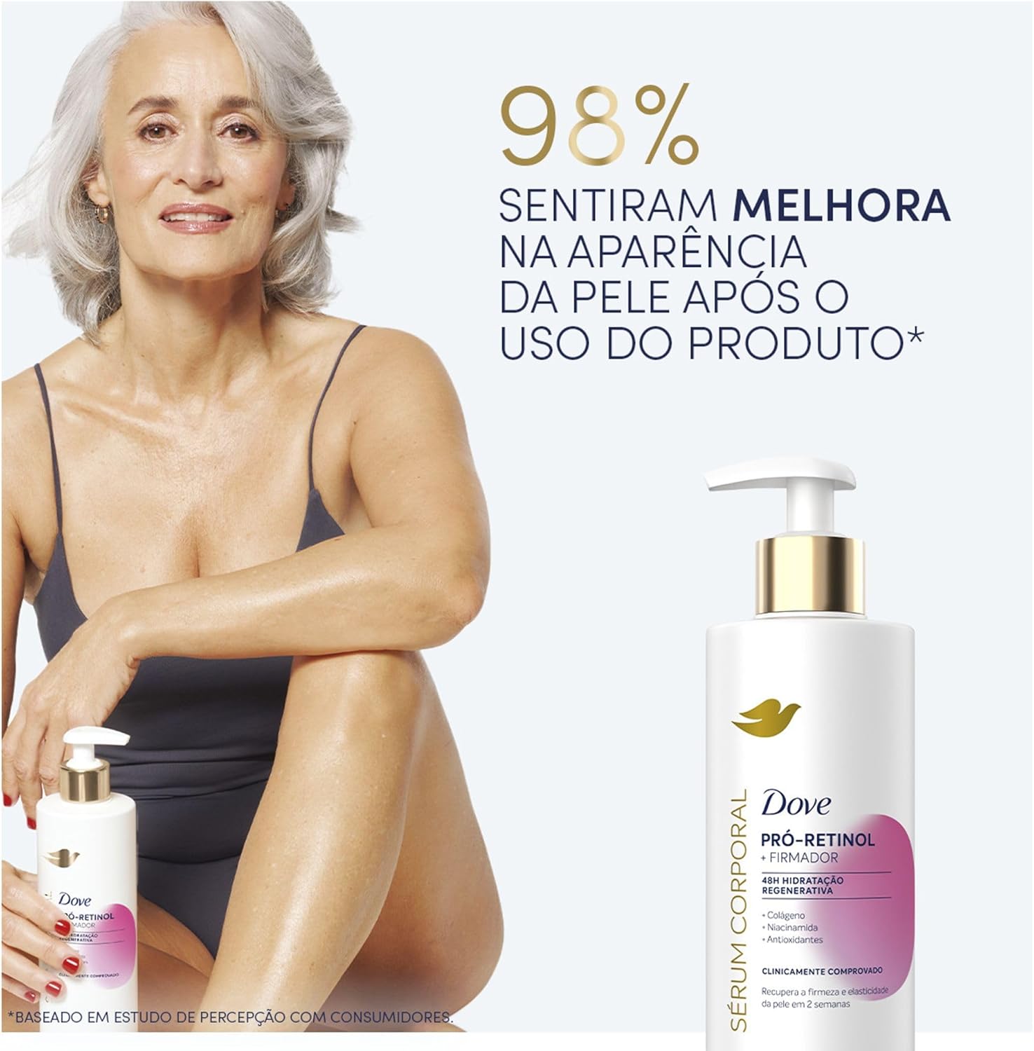 Dove Sérum Hidratante Corporal Pró-Retinol + Firmador 380ml - Image 3