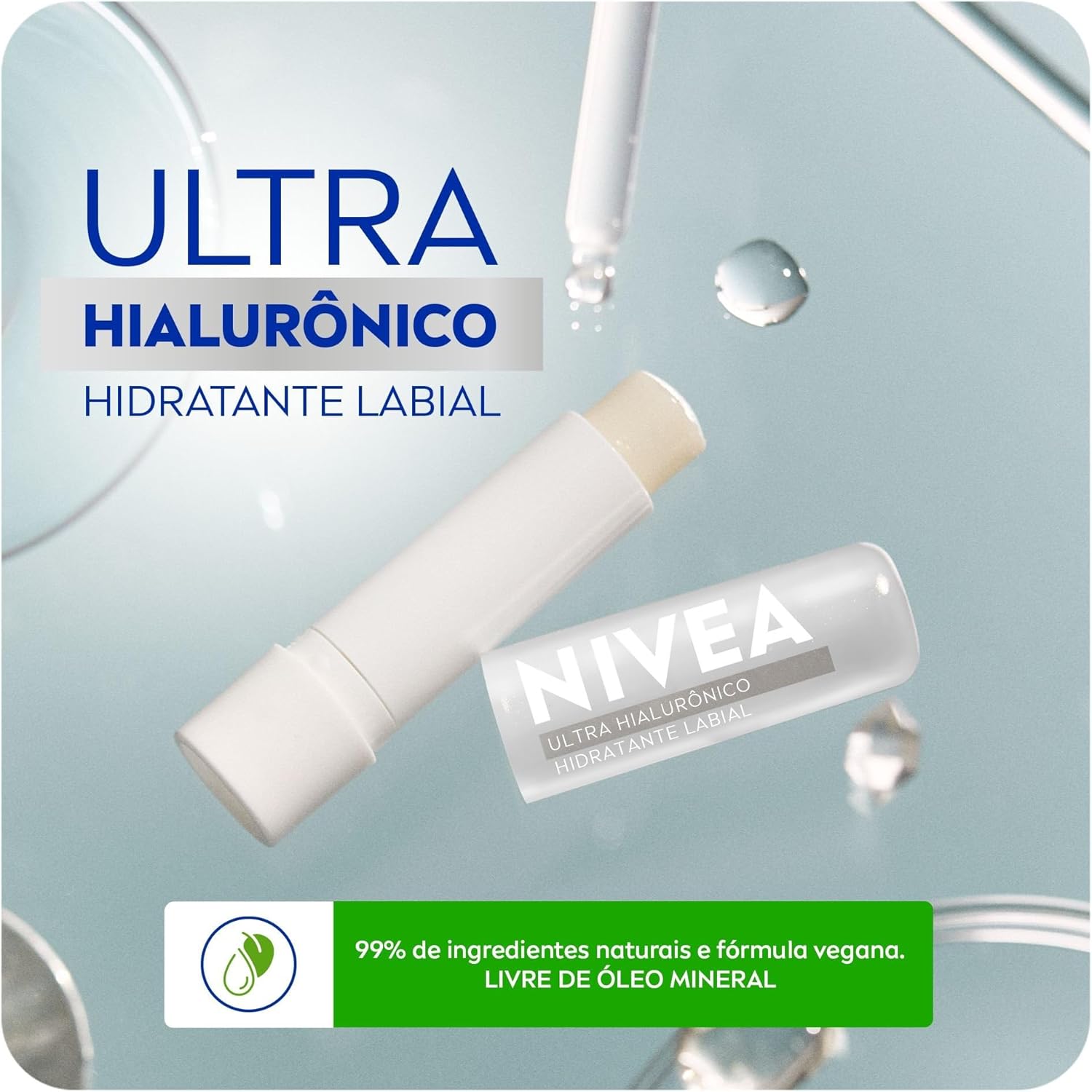 NIVEA Hidratante Labial Ultra Hialurônico 5,2g - Image 11