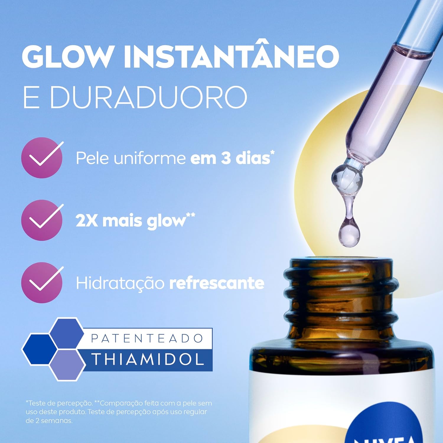 NIVEA LUMINOUS630® Skin Glow Sérum 15 ml - Com Thiamidol, Niacinamida e Aloe Vera - Image 5