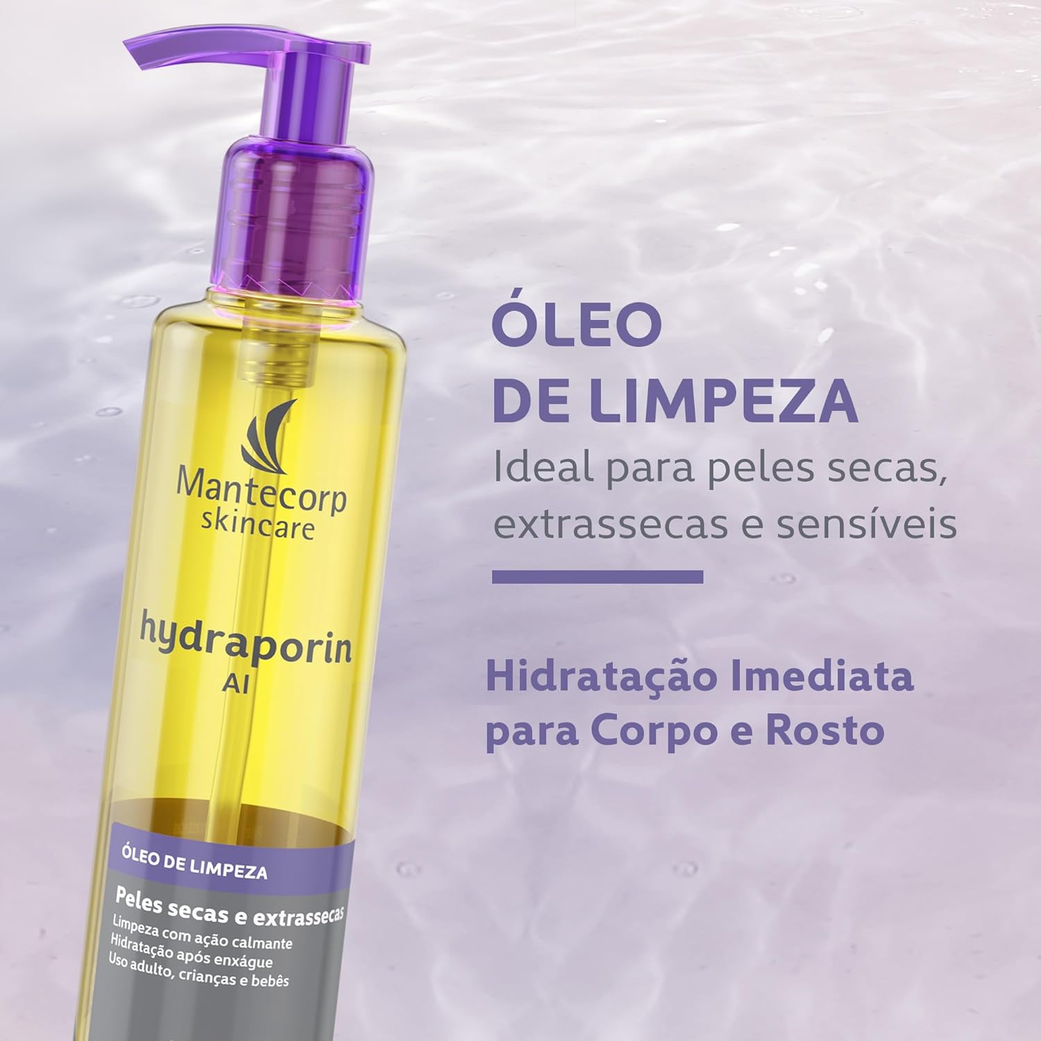 MANTECORP - Óleo de Limpeza Hydraporin AI - 190ml - Image 6