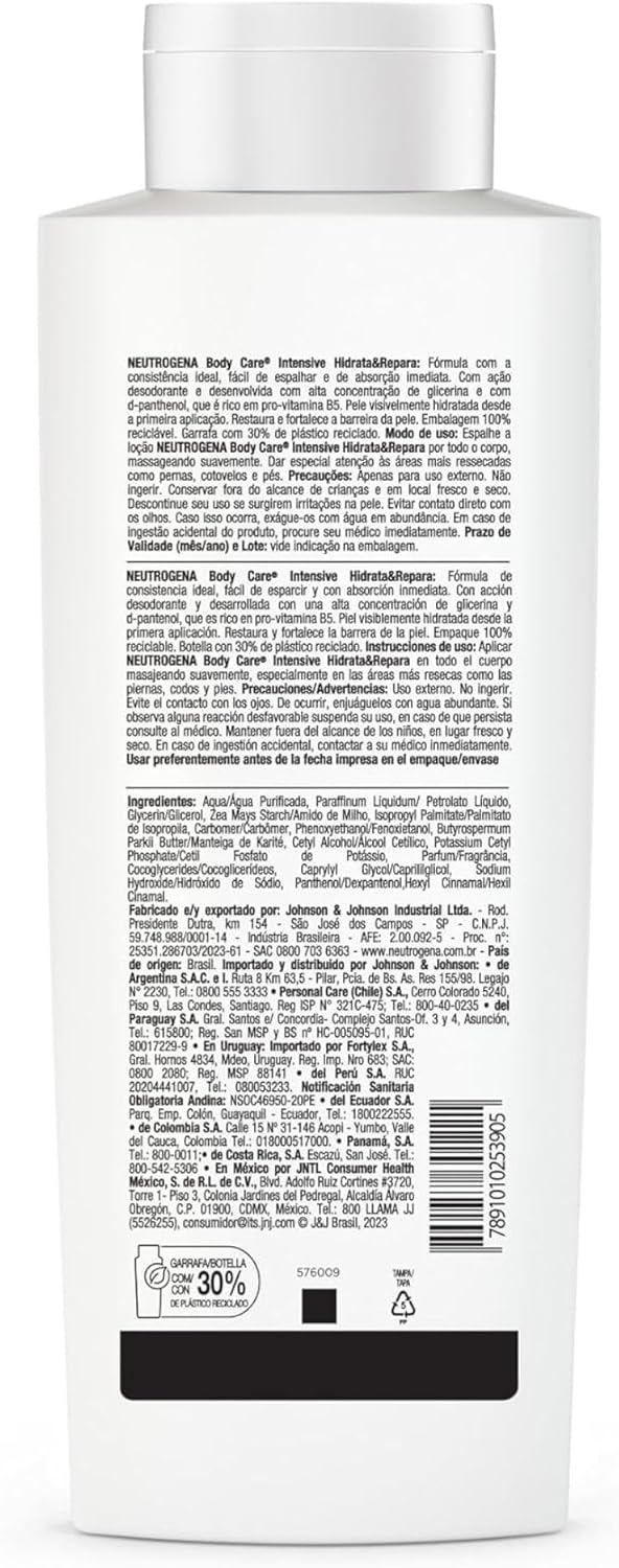 Neutrogena Hidratante Corporal Body Care Hidrata&Repara, 200/400ml - Image 7