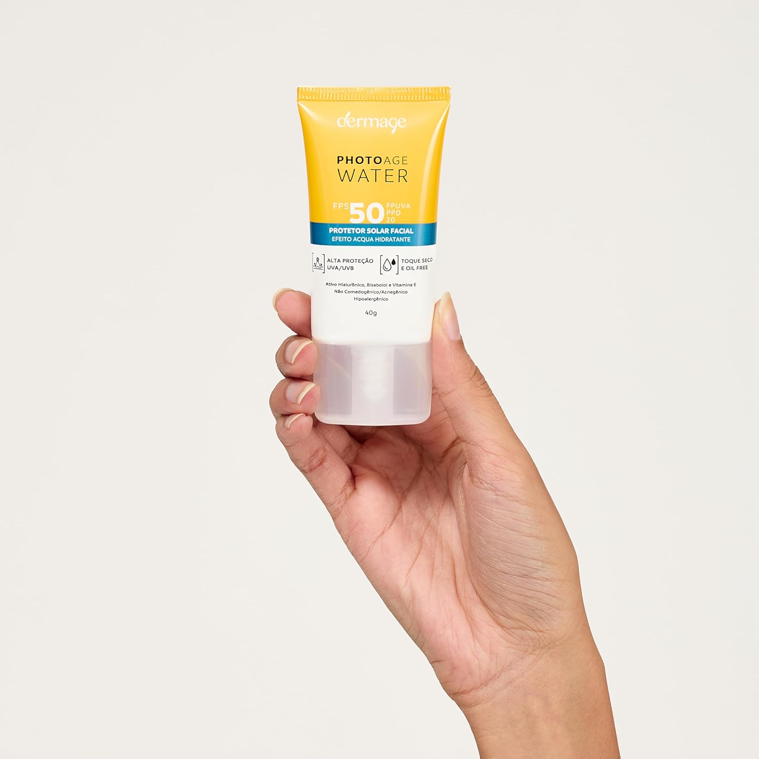 Photoage Water, Protetor Solar Incolor com FPS50 e PPD20, 40g - Image 2