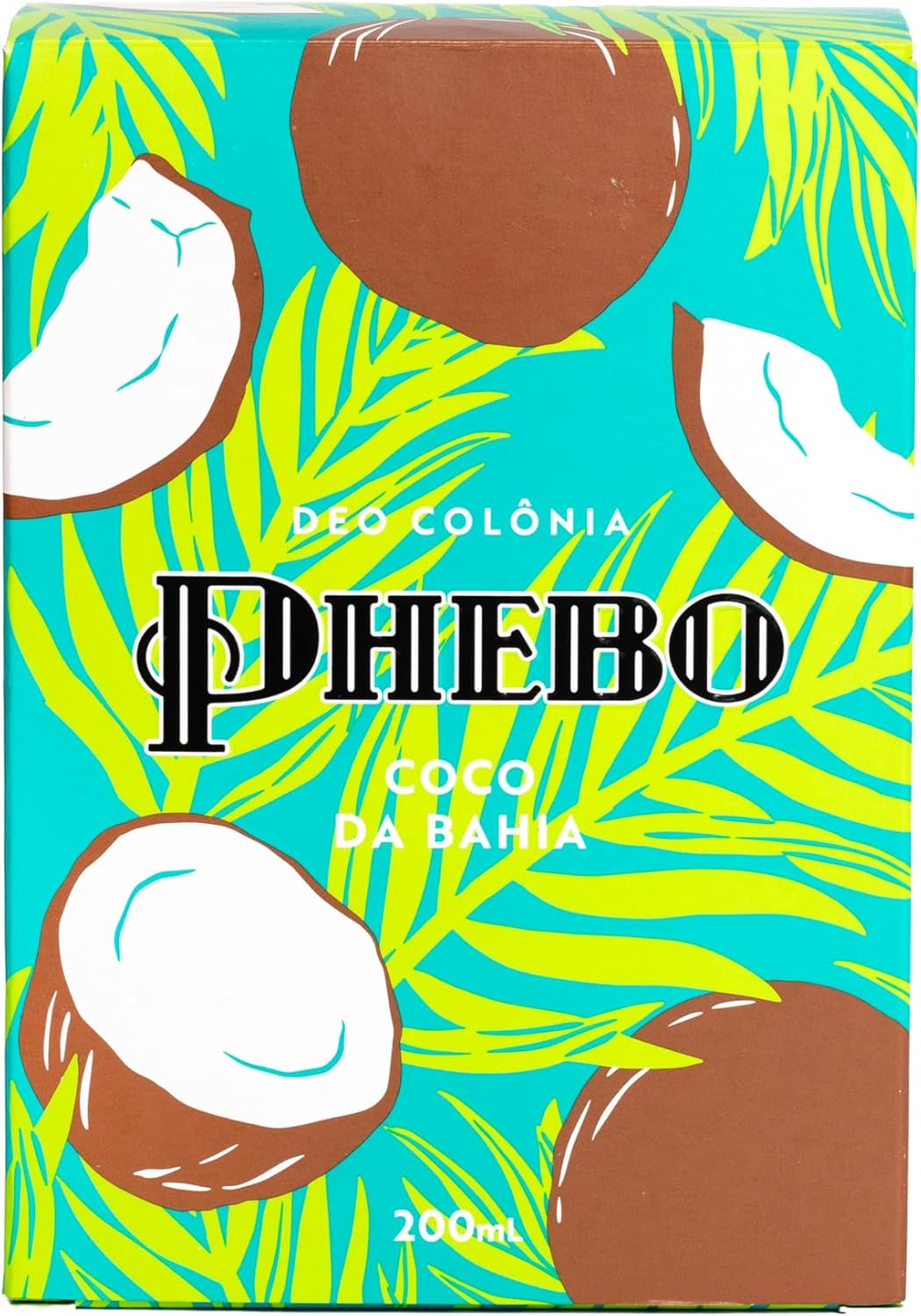 Phebo Deo Colônia, Coco da Bahia, 200ml - Image 3
