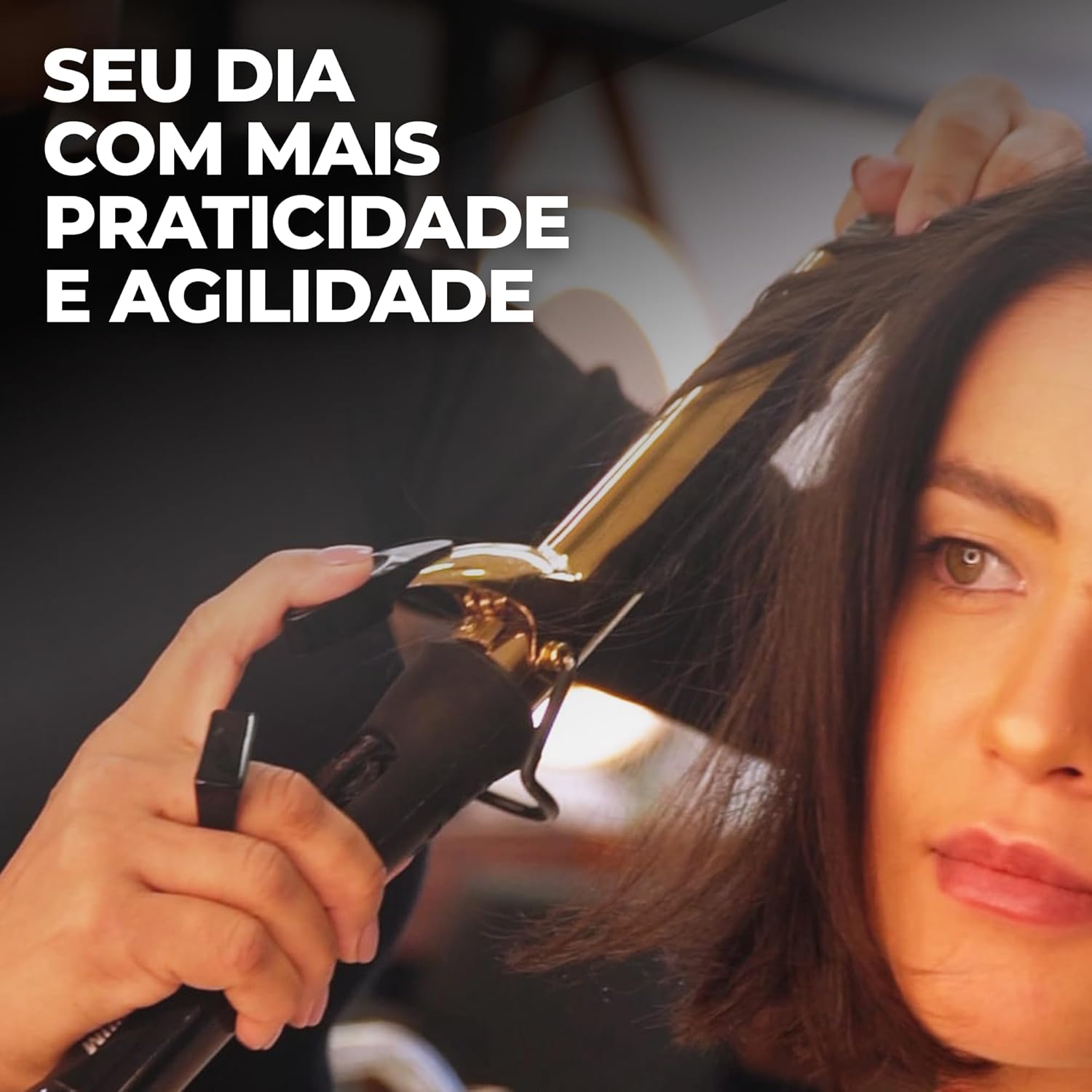 MQ Professional - Modelador de Cachos Profissional Gold Titanium - 32mm - Bivolt - Image 10