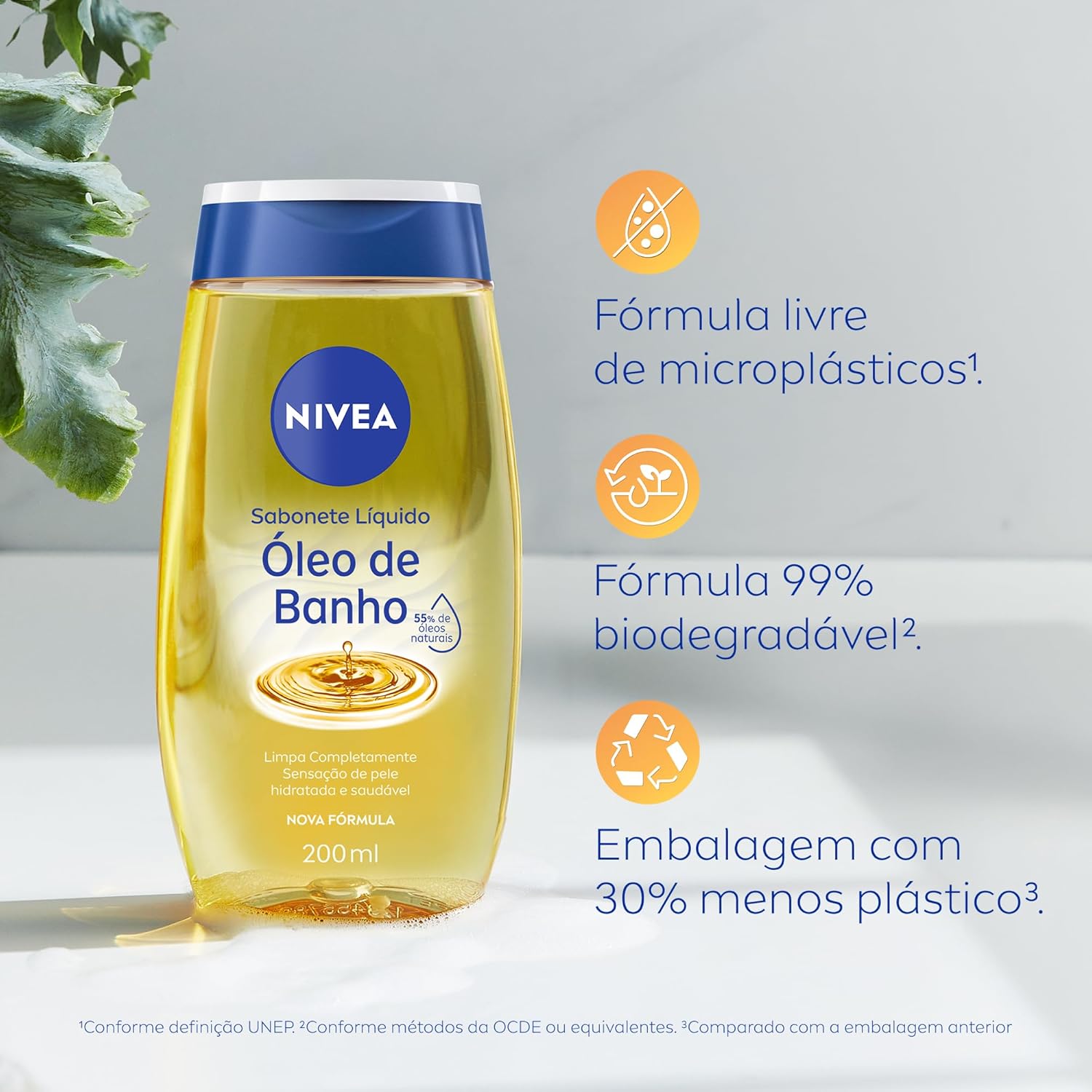 NIVEA Sabonete Líquido Óleo de Banho 200ml - Image 7