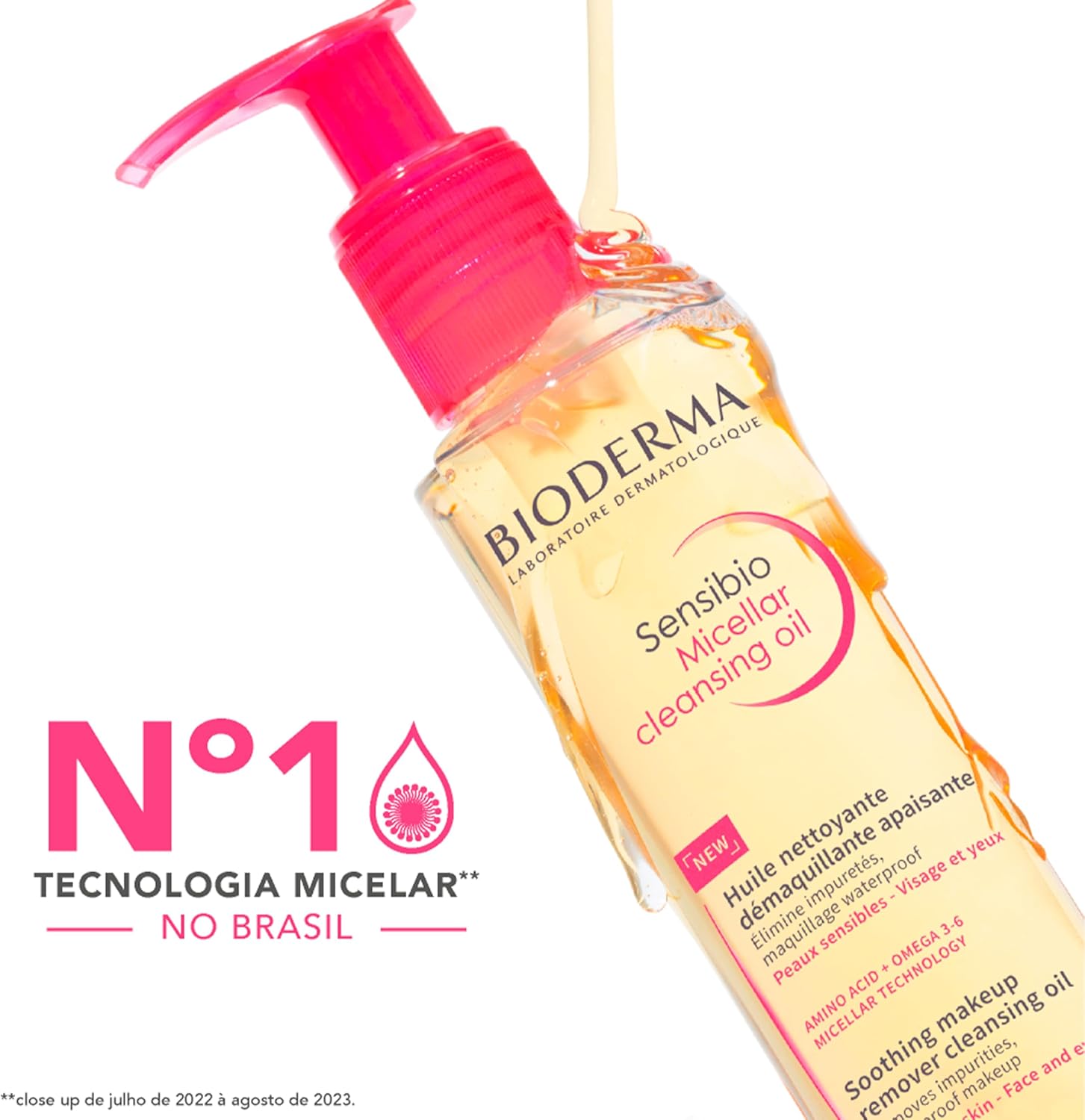 BIODERMA Sensibio Micellar Cleansing Oil Óleo Micelar Demaquilante 150ml - Image 6