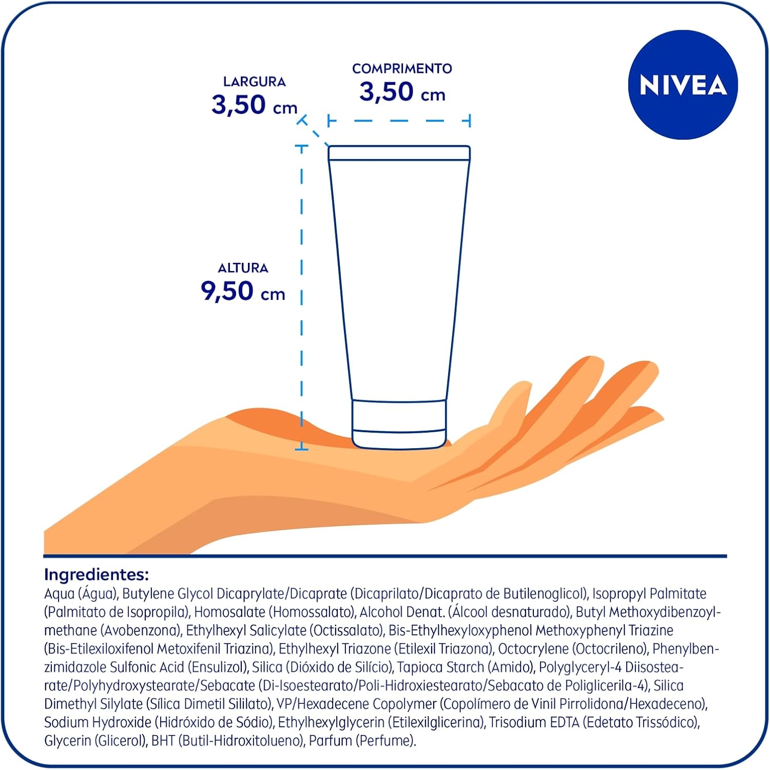 NIVEA SUN Protetor Solar Facial Toque Seco Antissinais FPS 70 40ml - Image 7
