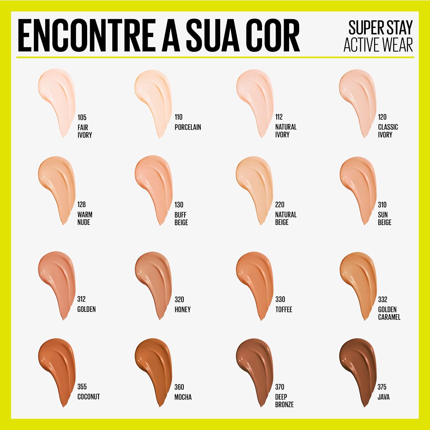 Maybelline NY Base Alta Cobertura Super Stay Active Wear Resistente ao Suor Alta Duração até 30h na Pele 30ml - Image 6