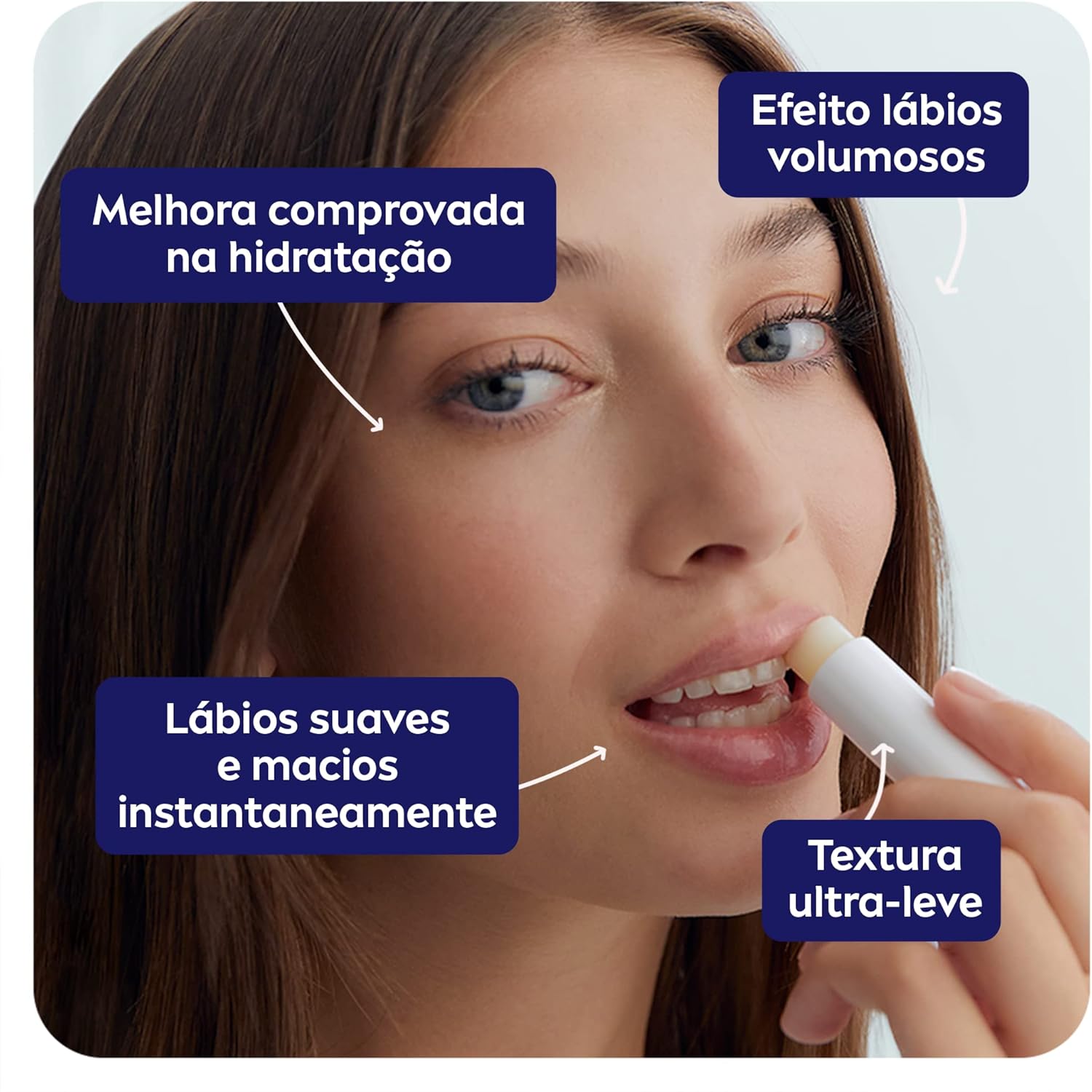 NIVEA Hidratante Labial Ultra Hialurônico 5,2g - Image 4