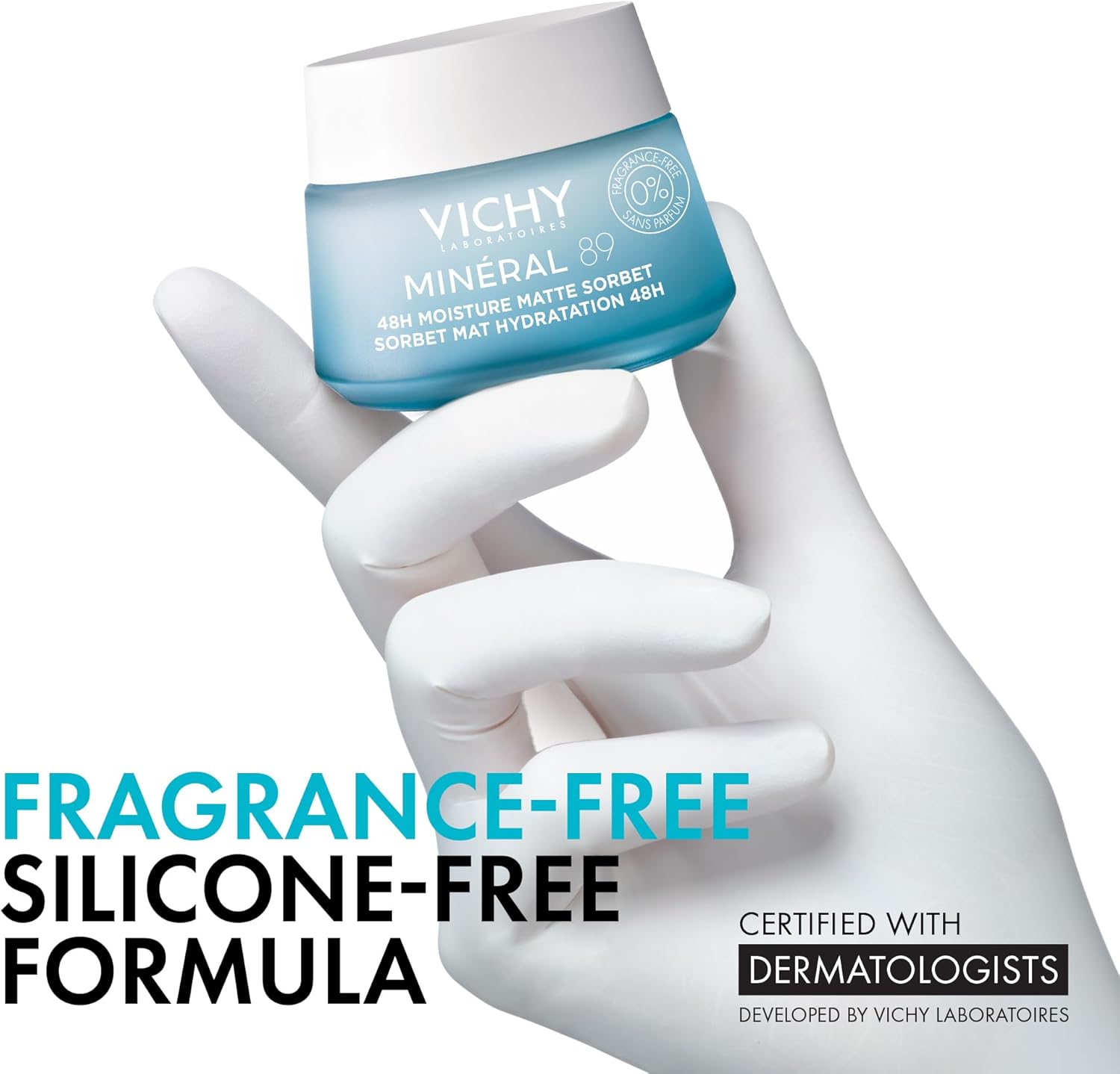 Vichy Minéral 89 Sorbet Gel Hidratante Facial 50ml - Image 6