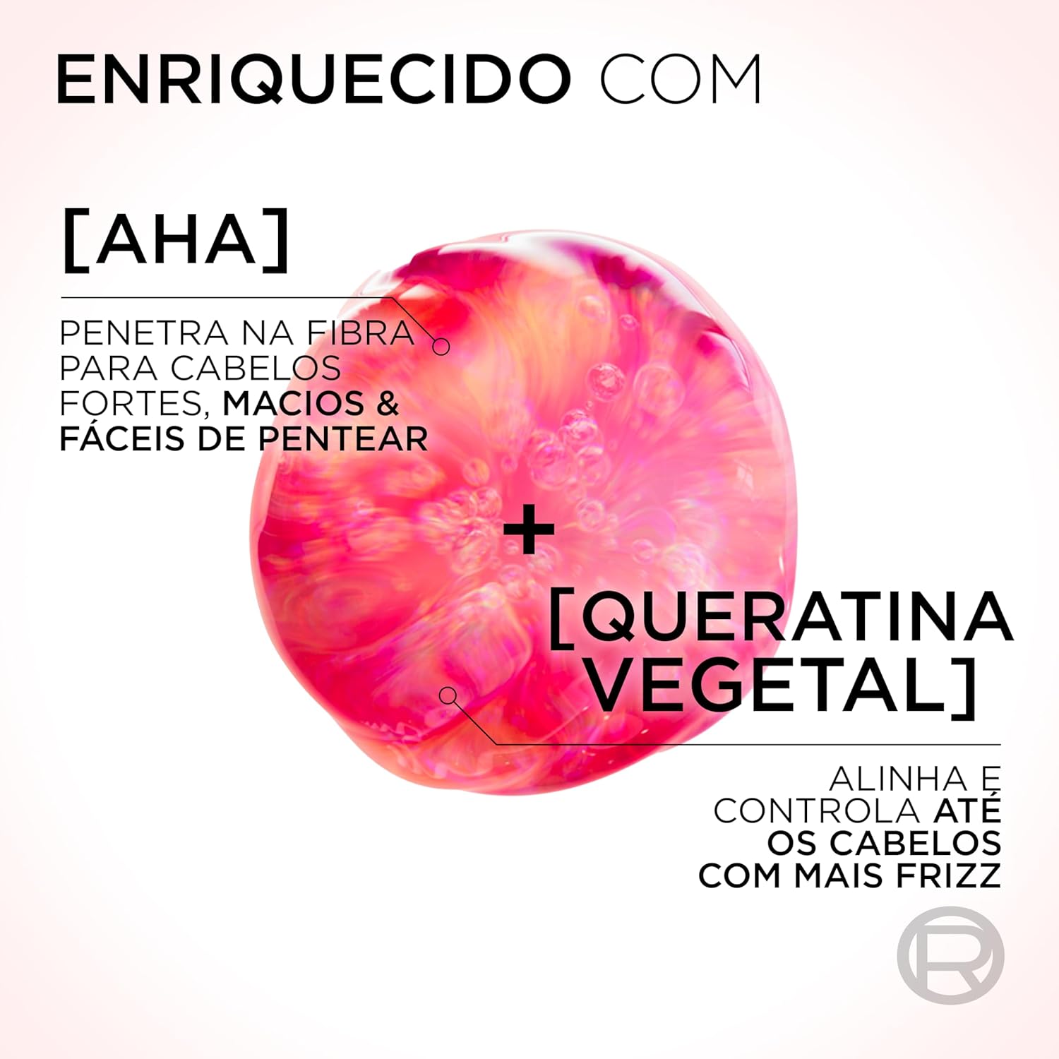 L'Oréal Paris Elseve Liso dos Sonhos Shampoo Super Alinhador, com Queratina Vegetal e AHA, 400ml - Image 4