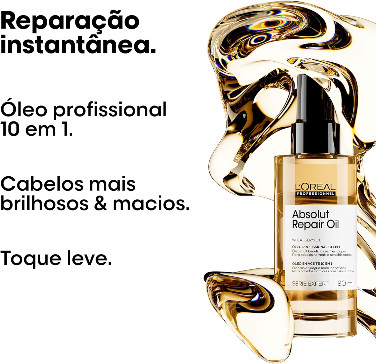 L'Oréal Professionnel Óleo 10 em 1 Absolut Repair | Multi-benefícios para cabelos secos e danificados - Image 12