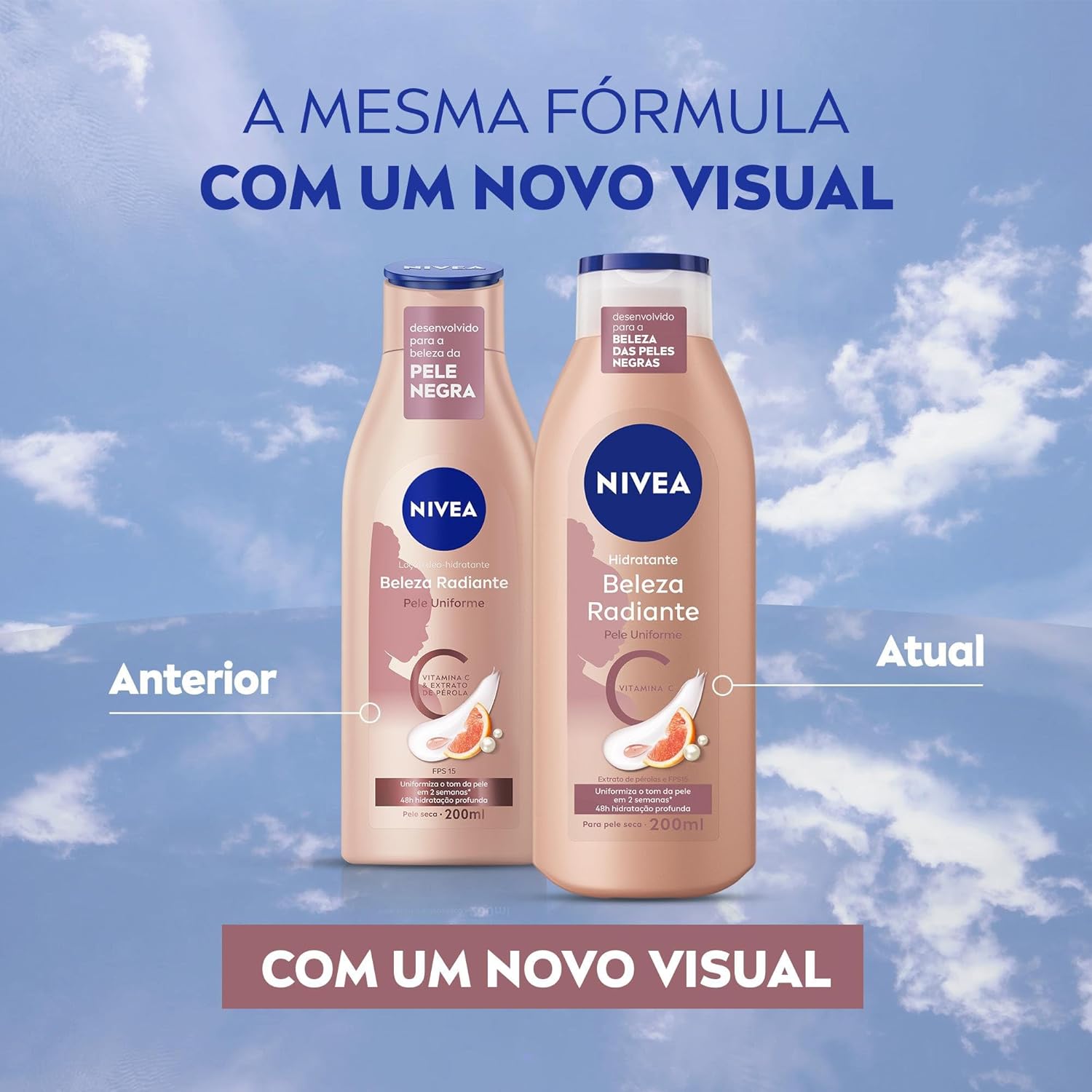 NIVEA Hidratante Corporal Beleza Radiante Pele Uniforme 200ml - Image 4