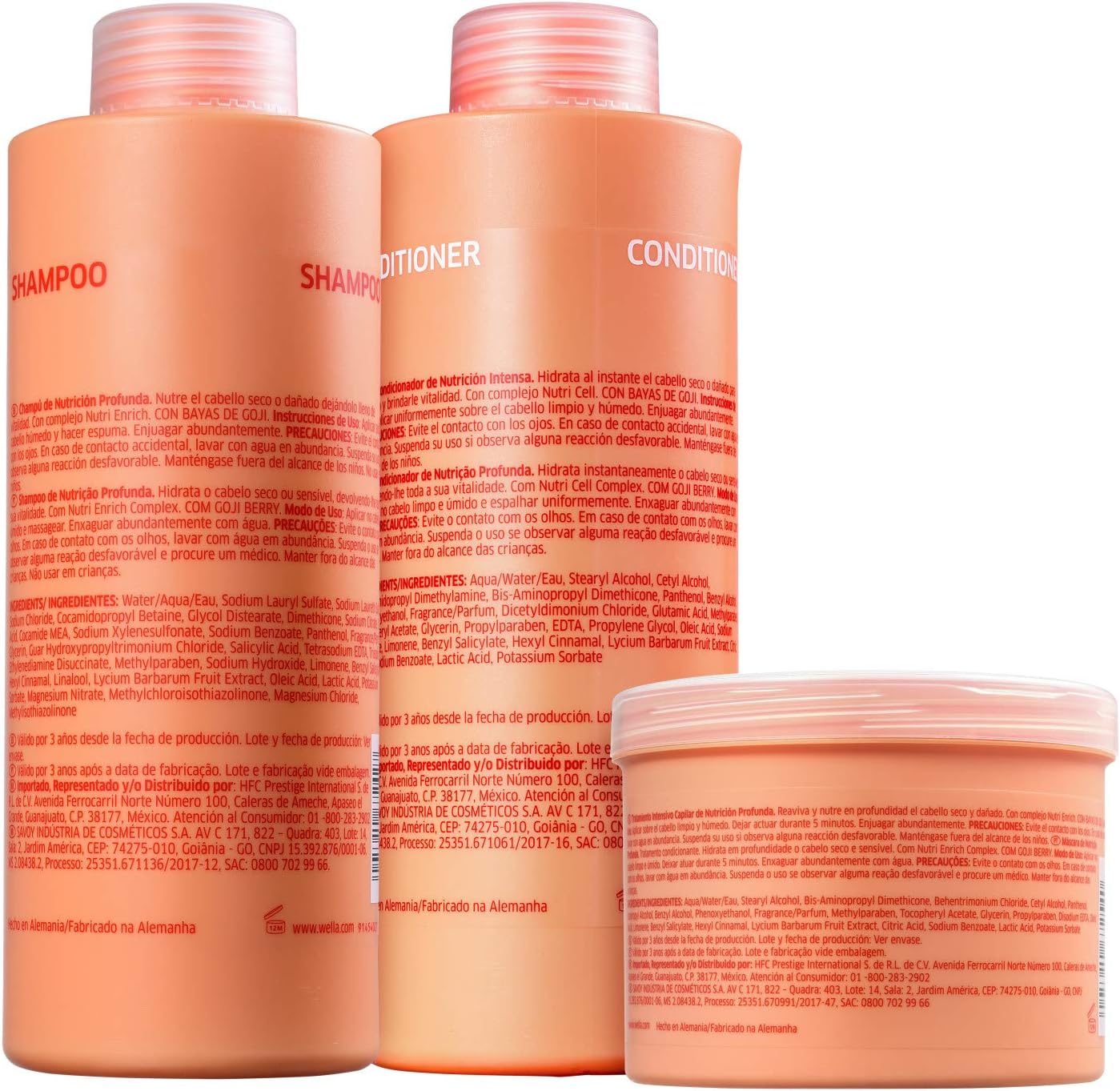 Kit Wella Professionals Invigo Nutri-Enrich Salon Trio (3 Produtos) - Image 2