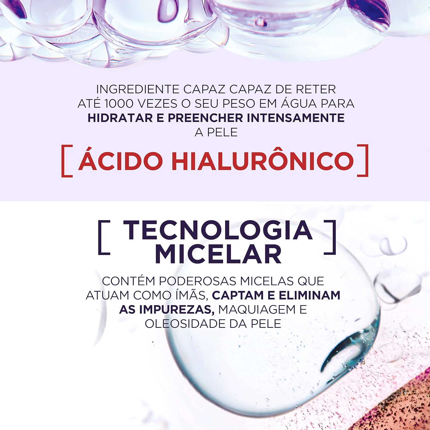 Sameriver L'Oréal Paris Hialurônico - Água Micelar 200Ml - Image 4