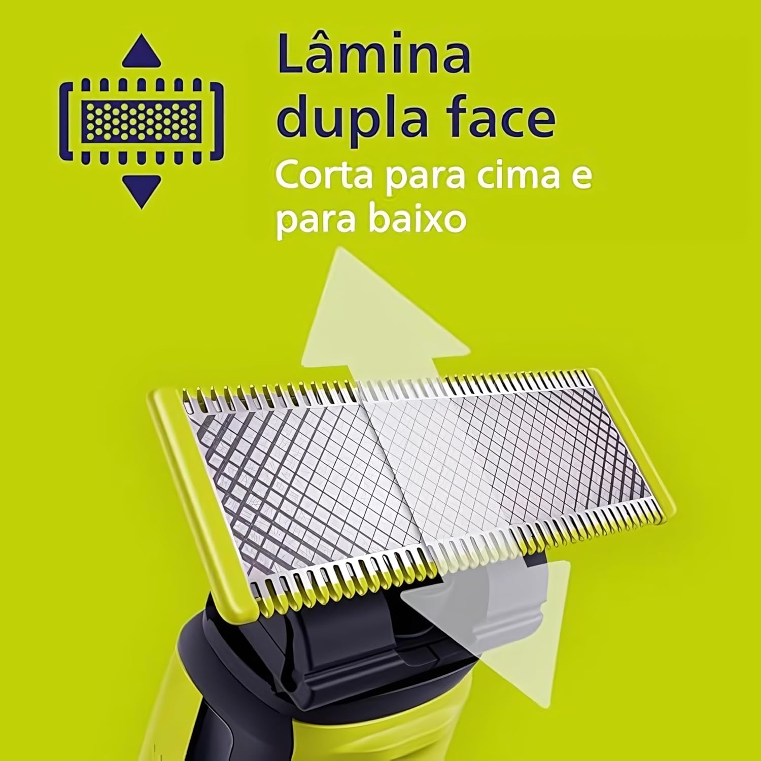 Aparador e raspador OneBlade com 3 pentes, à prova d’água, Bivolt - QP2724/10 Philips - Image 7