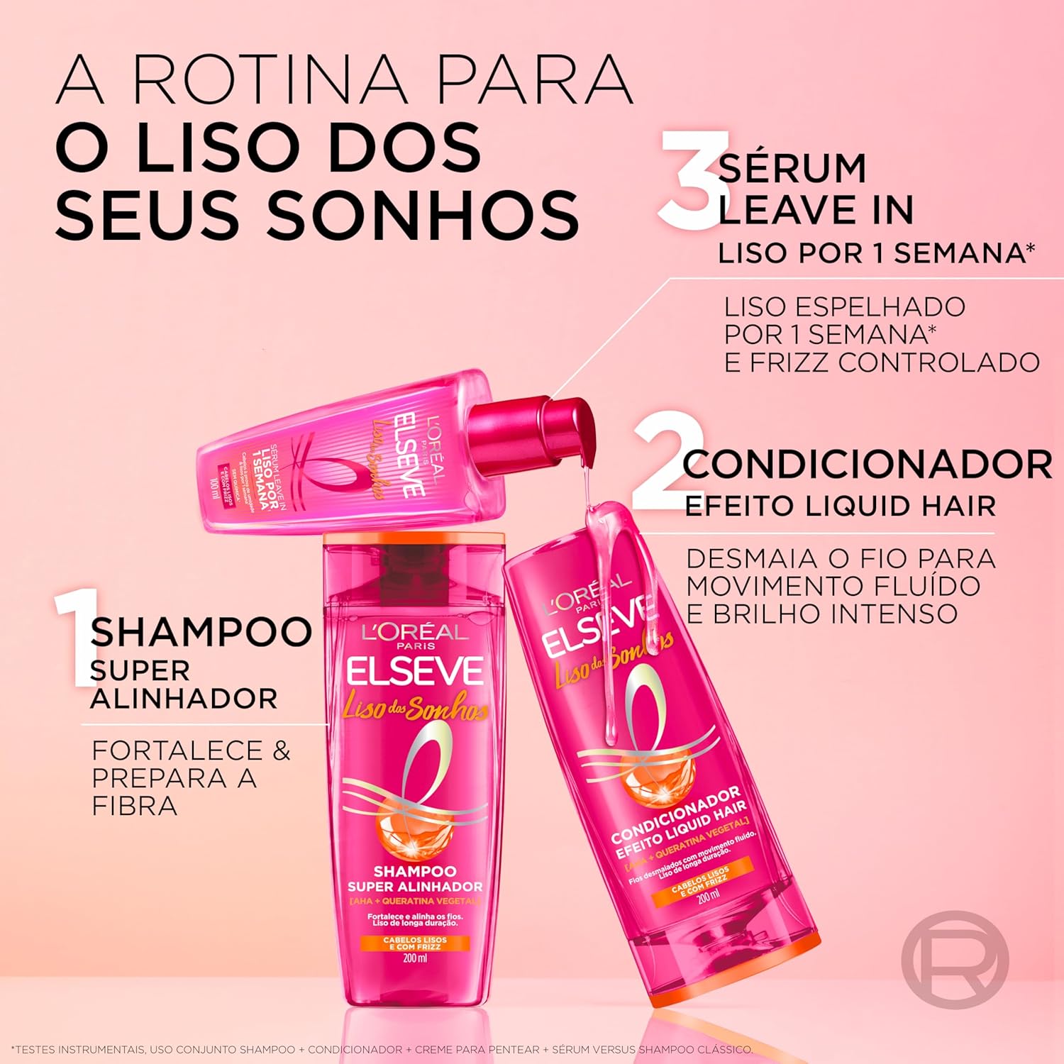 L'Oréal Paris Elseve Liso dos Sonhos Sérum Leave-in,100ml - Image 7