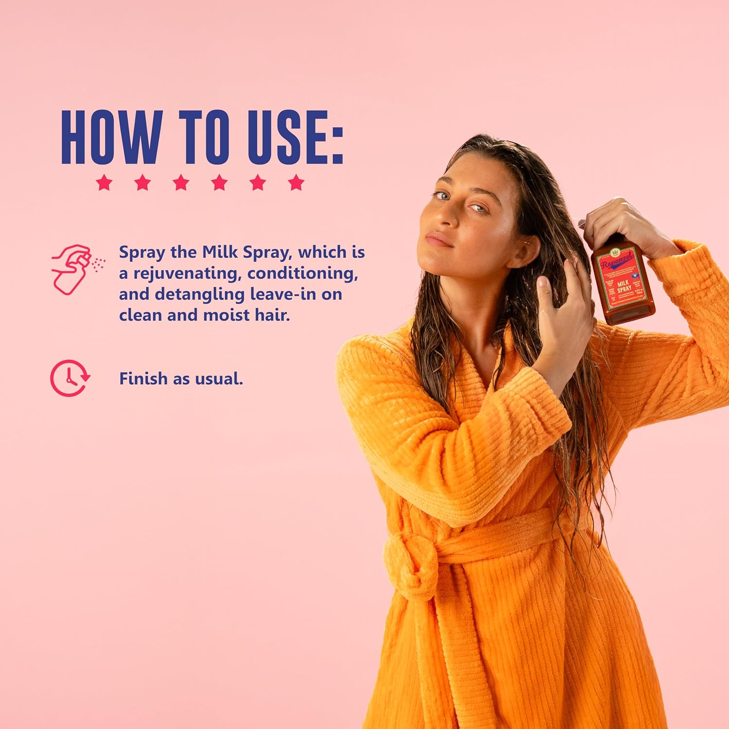 Rapunzel Milk Leave-in Spray 250ml , Lola Cosmetics - Image 5