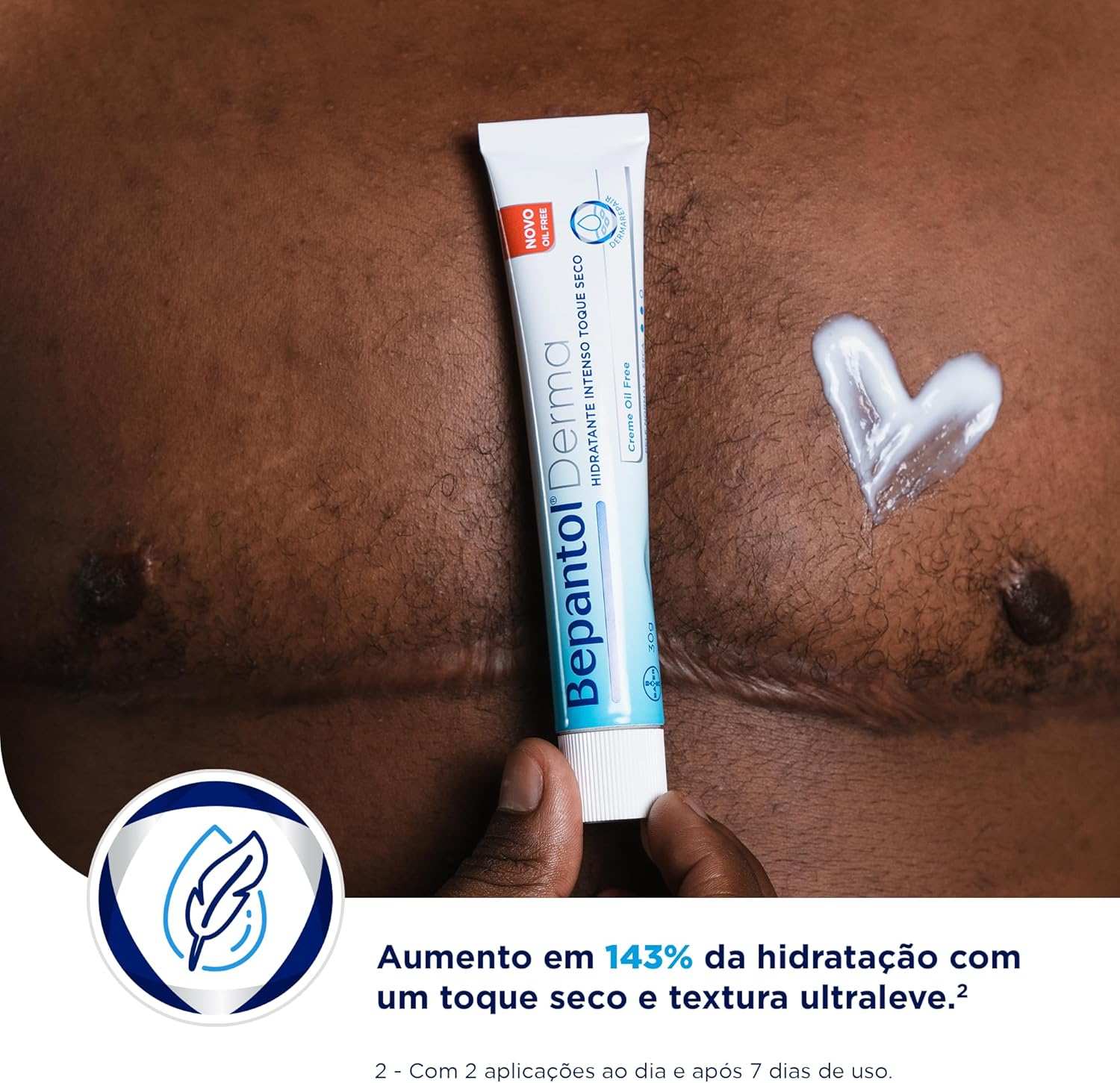 Bepantol Derma Toque Seco 30g, Hidratante Facial Pele Oleosa - Image 5