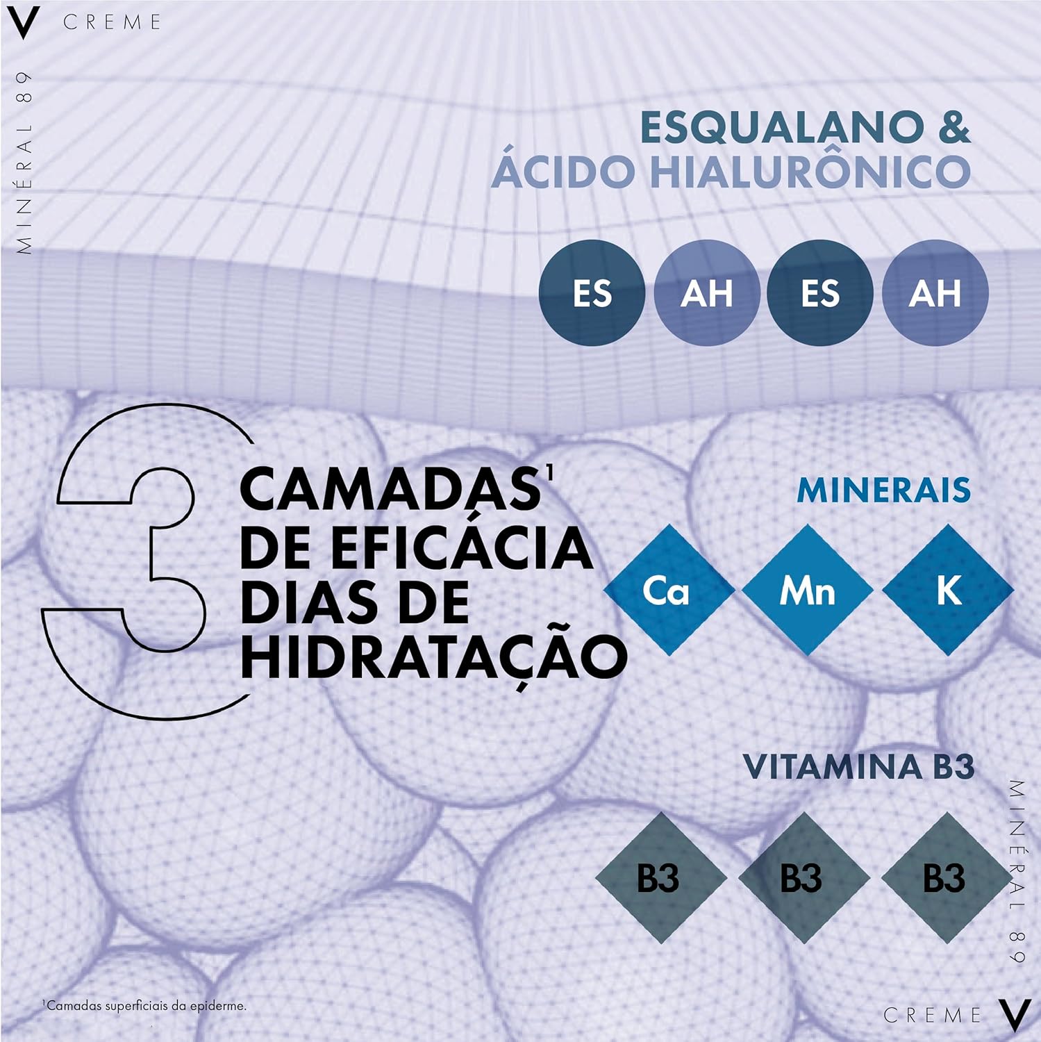 Vichy Minéral 89 Creme Hidratante Facial Fortalecedor e Reparador 40ml - Image 10