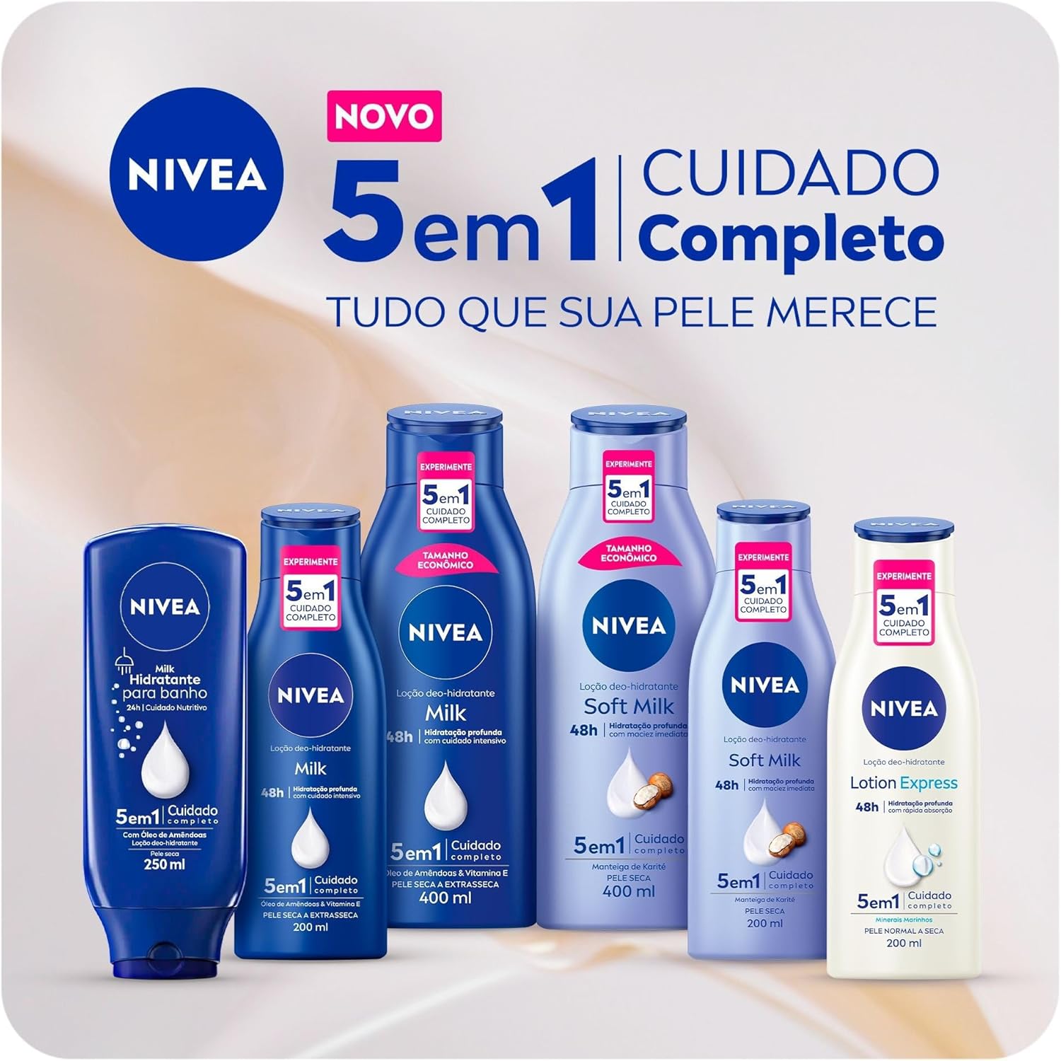 NIVEA Hidratante para Banho Milk 250ml - Image 16