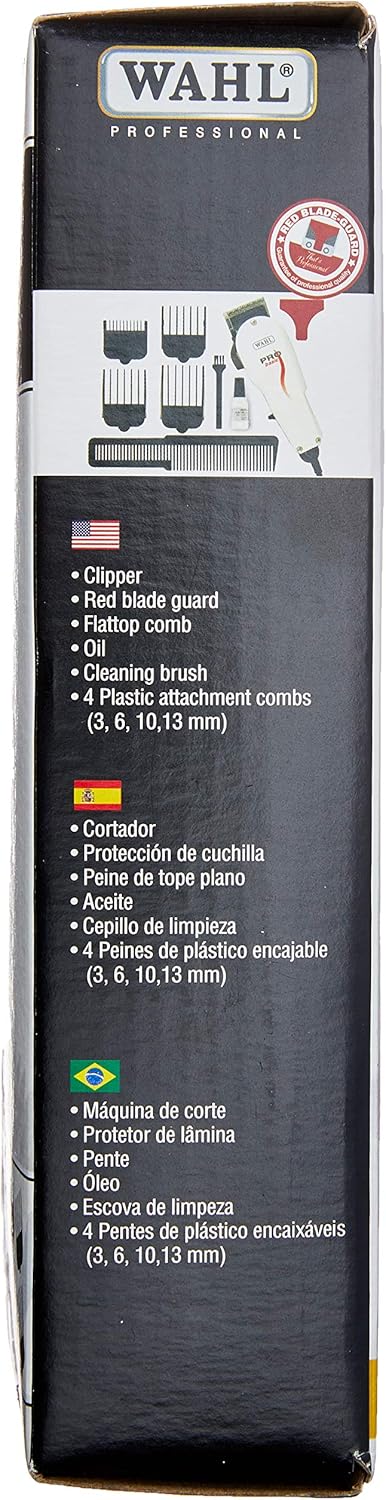 Máquina de Corte, Wahl Pro Basic 127V, Branco - Image 6