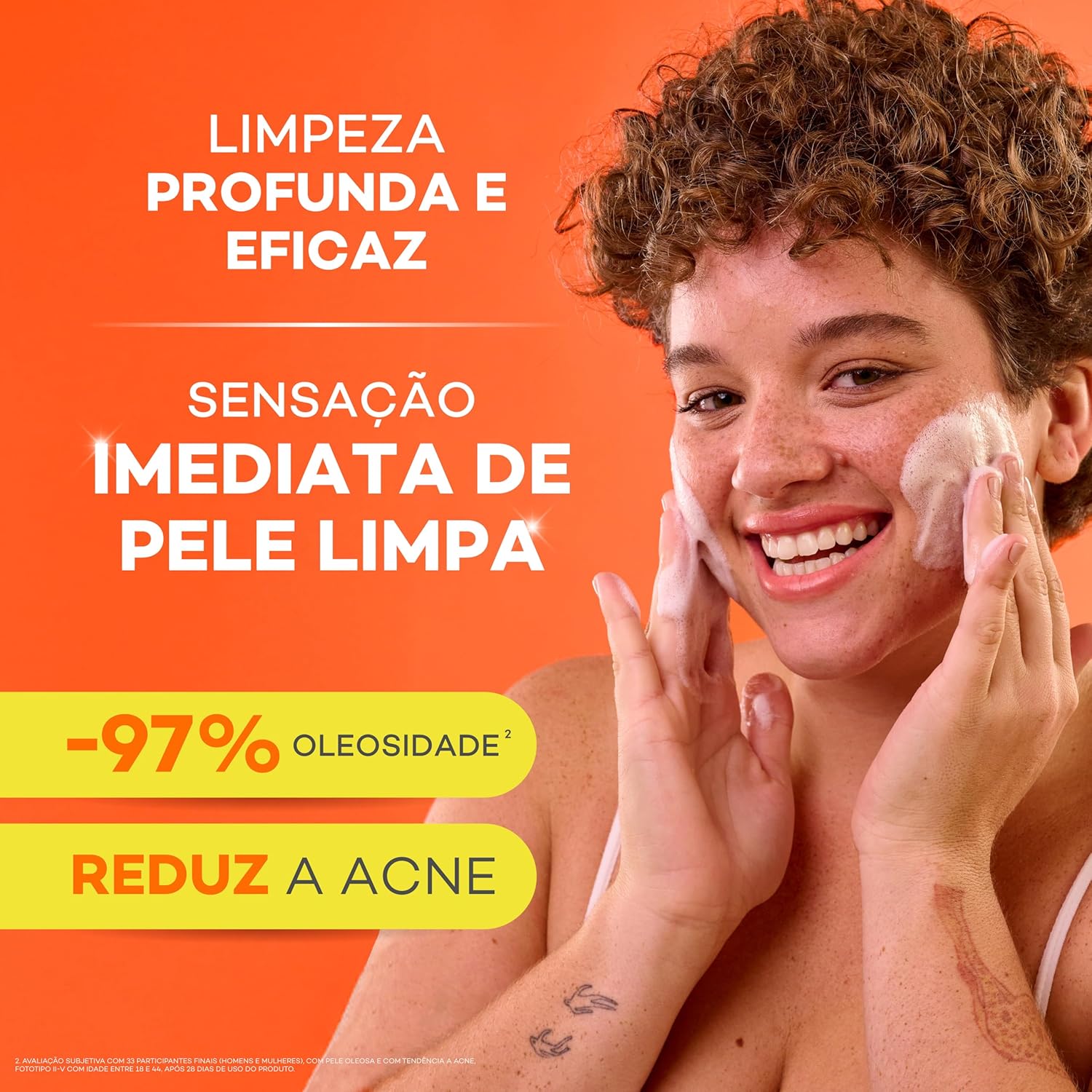 Darrow Actine Gel de Limpeza Facial com Ácido Salicílico, Vitamina C e Lactato de Mentila, 400g - Image 5
