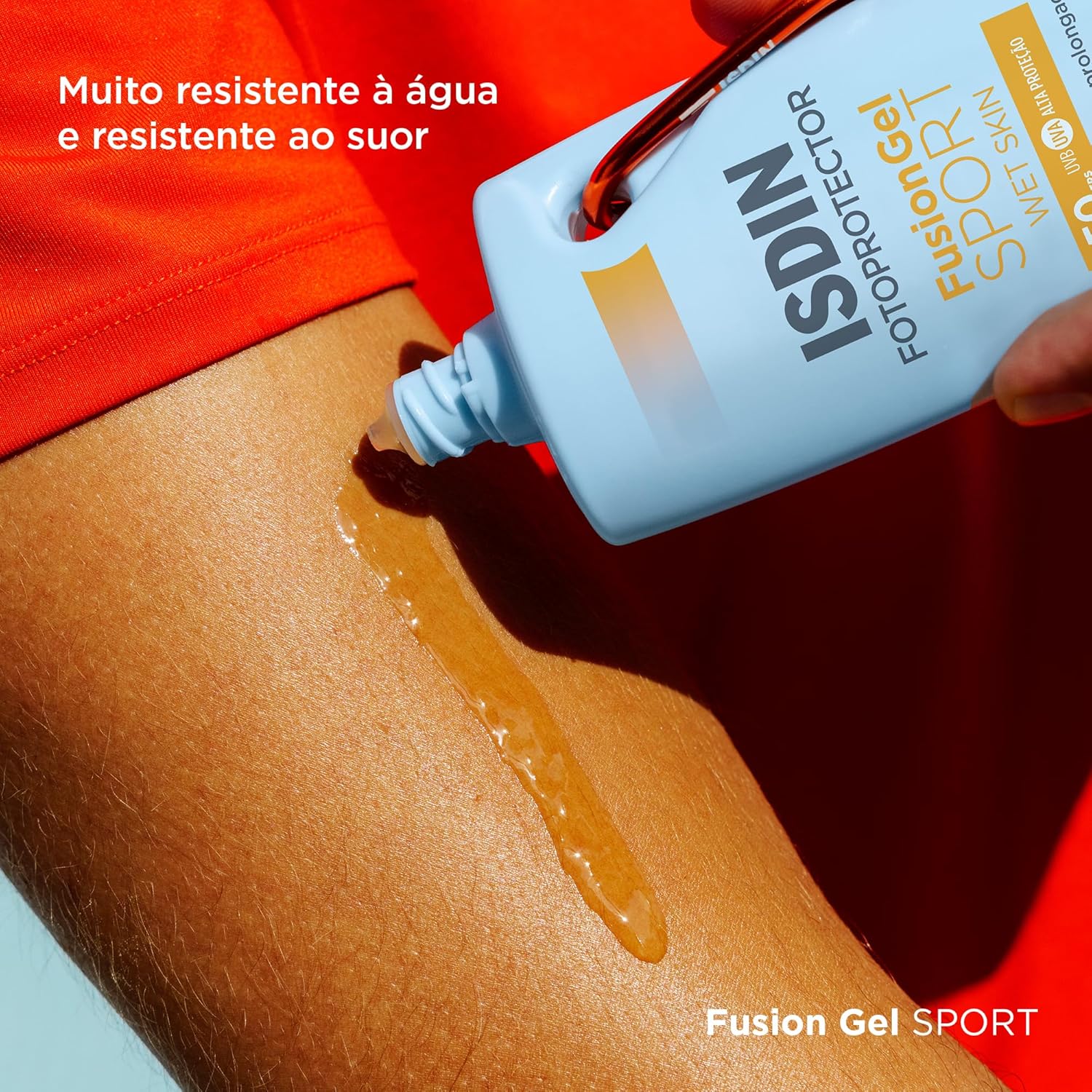 ISDIN Protetor Solar Corporal Fusion Gel Sport FPS 50 – 89,5g - Image 5