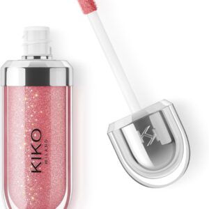 KIKO MILANO, 3D Hydra Lipgloss, Gloss Hidratante, Efeito 3D, Extrato de Bidens, Cor -17 Pearly Mauve